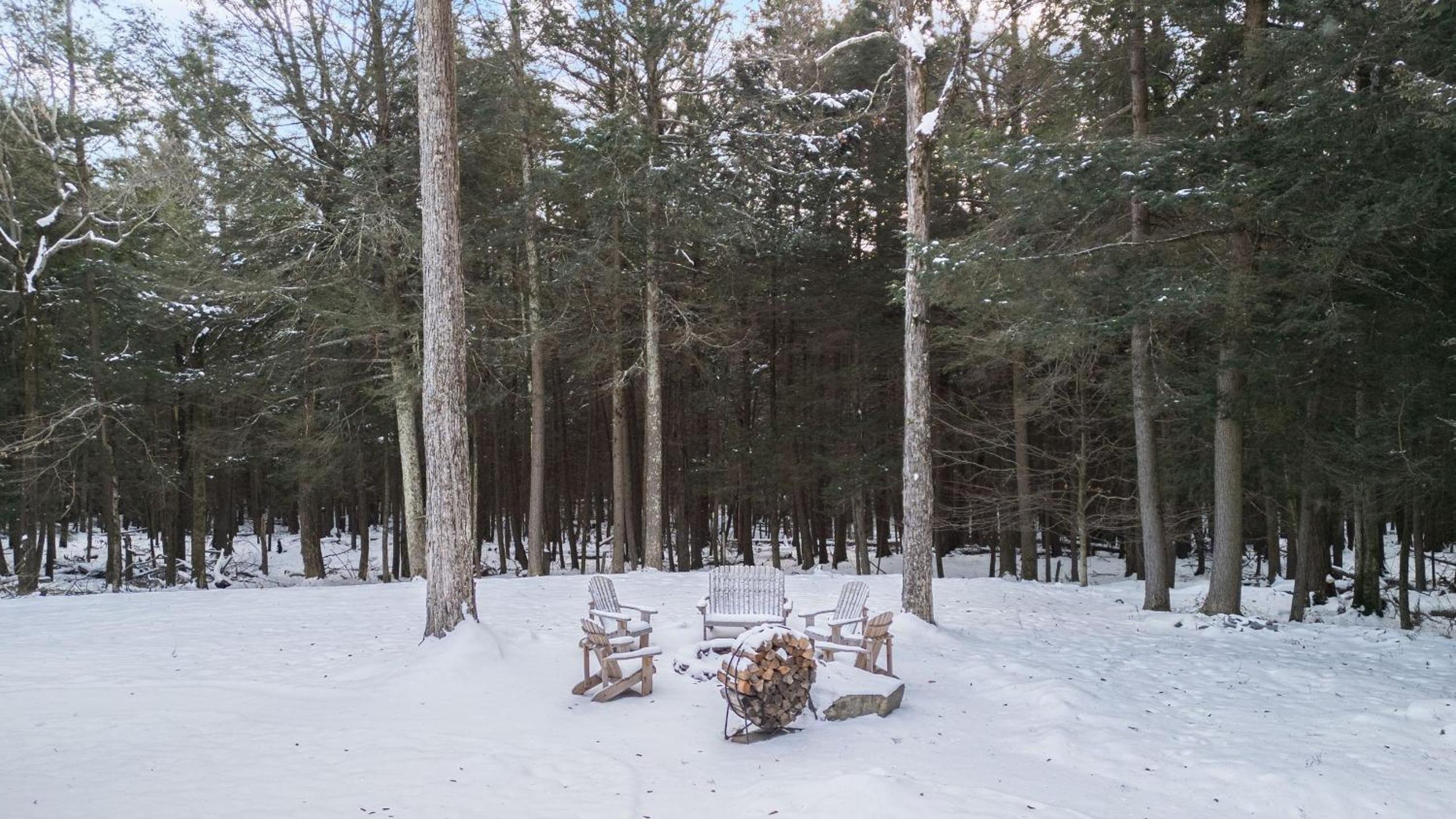 Catskills Mountain Home Near Windham w Fireplace Open Living Deer Run Lodge by AvantStay