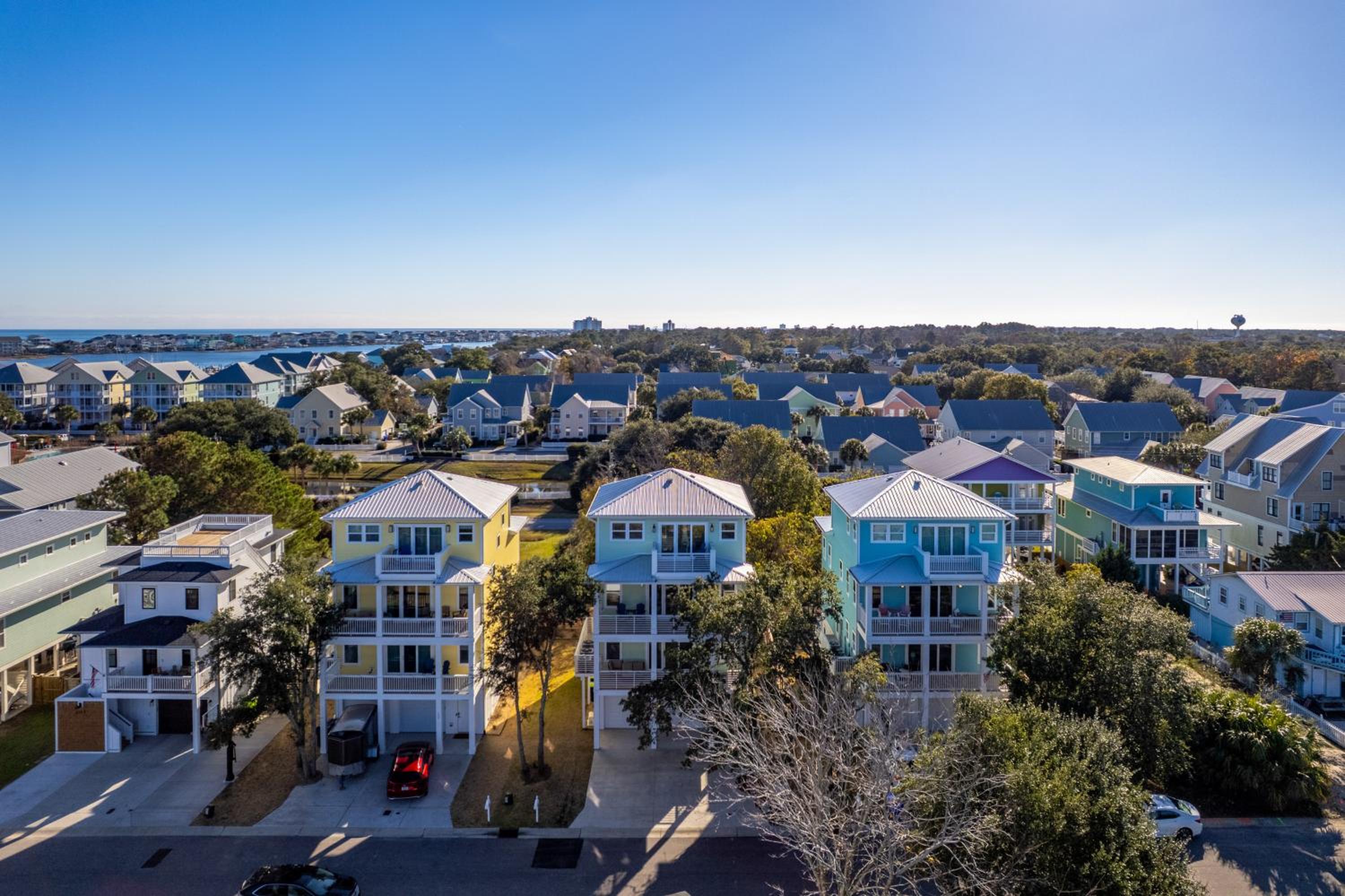 Walk to Water and Greenway! Luxe Carolina Beach Home