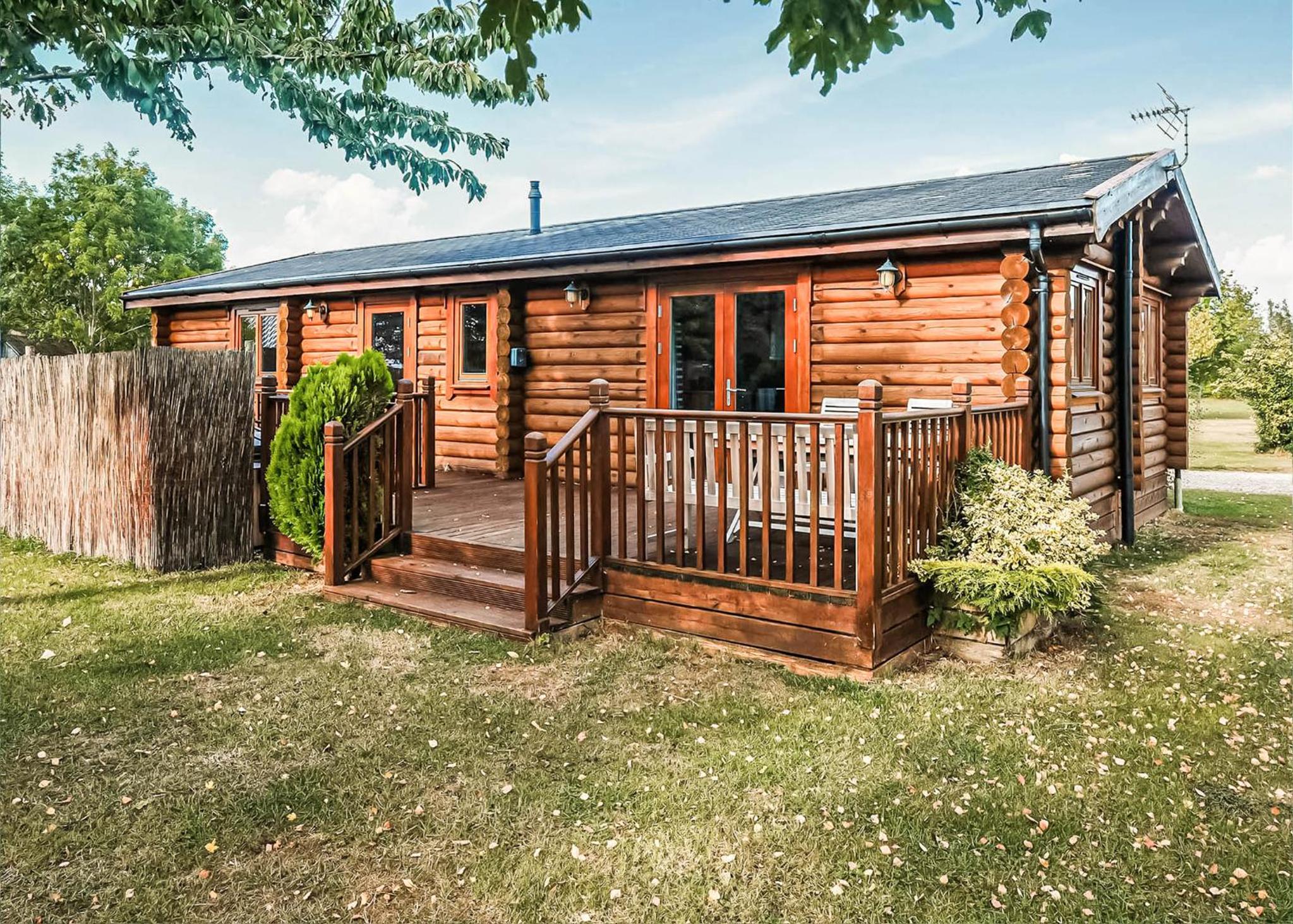 Laxfield Lodges view 2