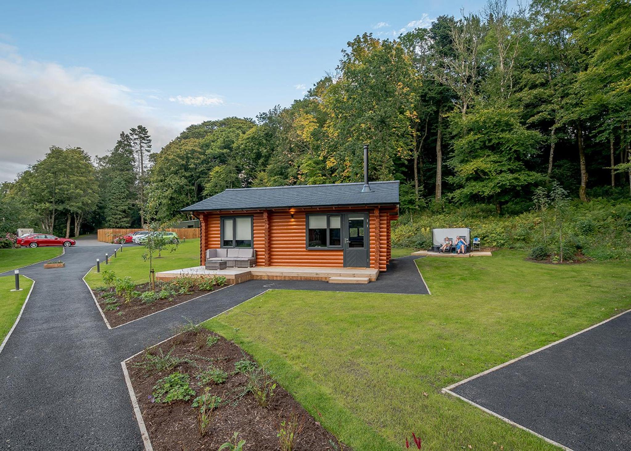 Gadgirth Estate Lodges view 2