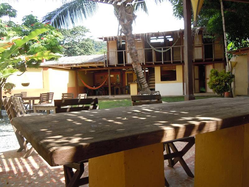 outdoor BBQ area