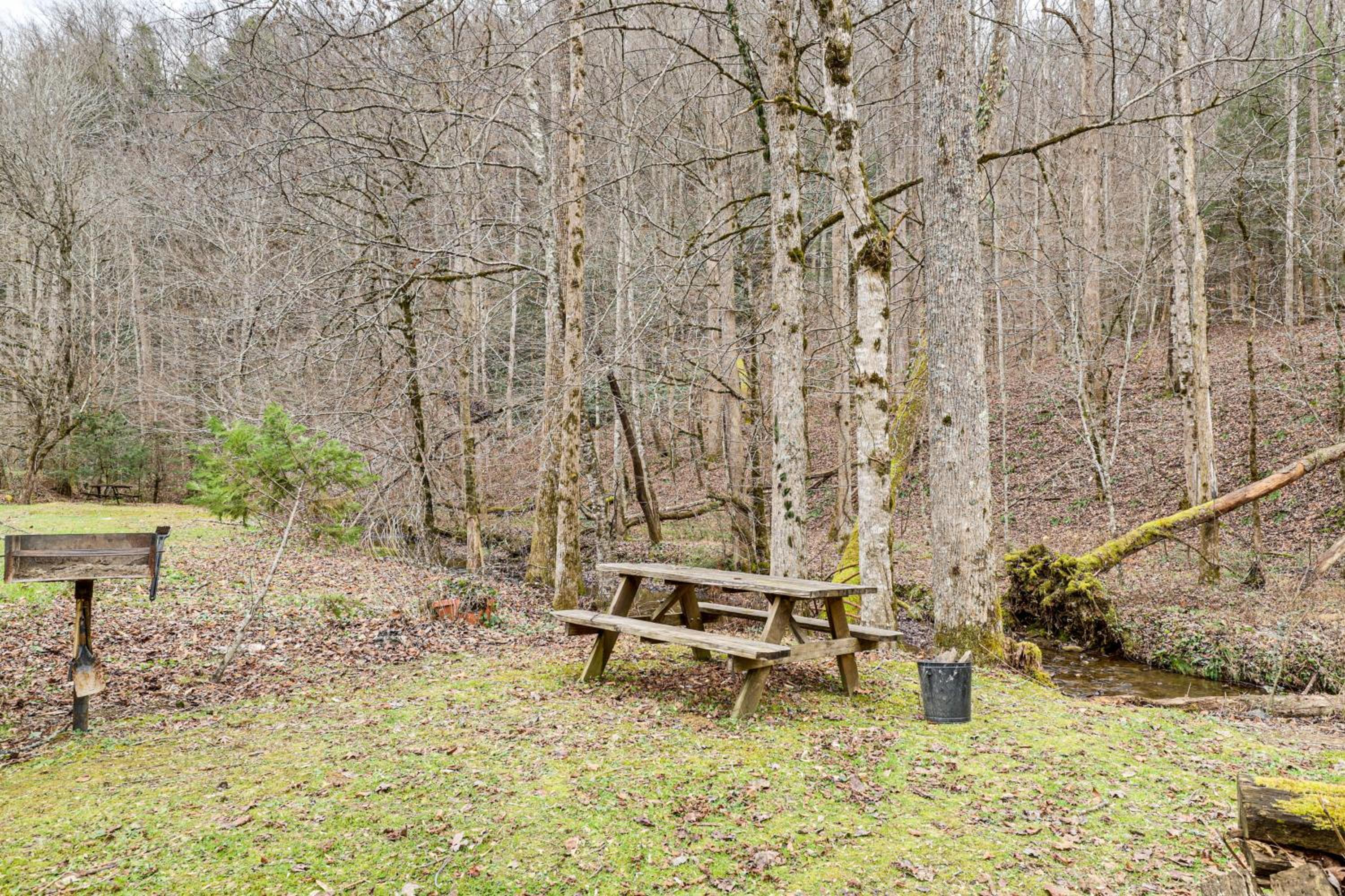 Creekside Home with Hot Tub, 3 Mi to Dtwn Gatlinburg