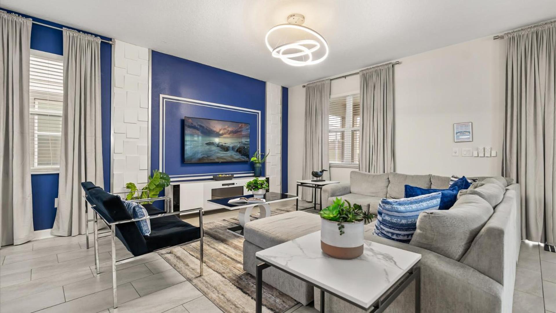 Upstay ChampionsGate 9BR Villa with Pool & Cinema