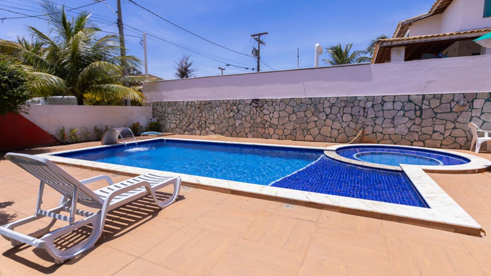 Casa com Hidro, Piscina e Churrasqueira - Jacuipe