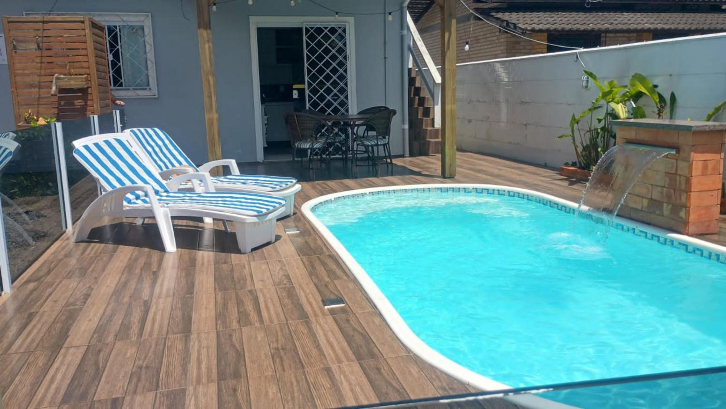 Sonho na Pinheira com Piscina e Cascata - Palhoça