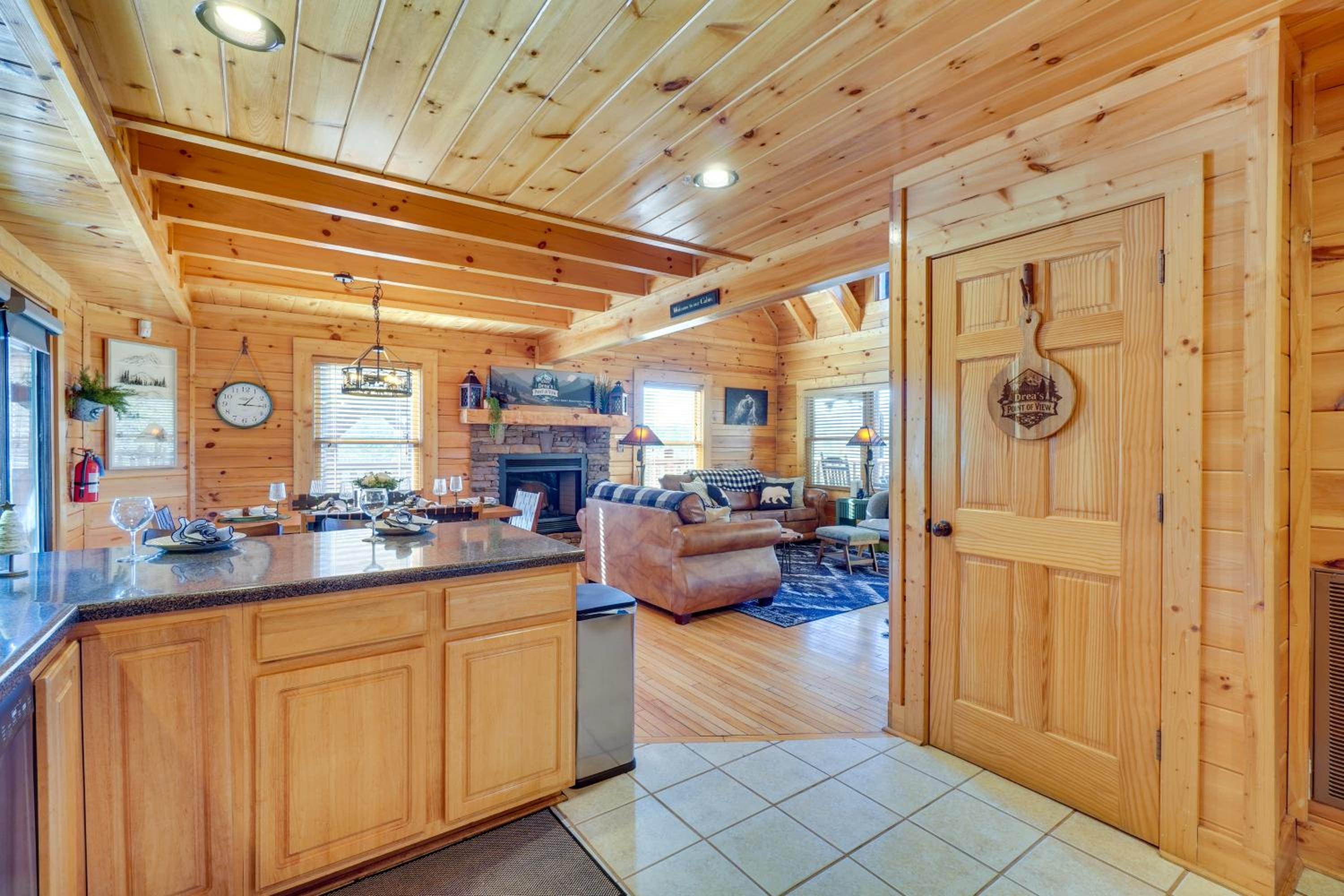 Resort-Style Smokies Cabin with Hot Tub and Game Room