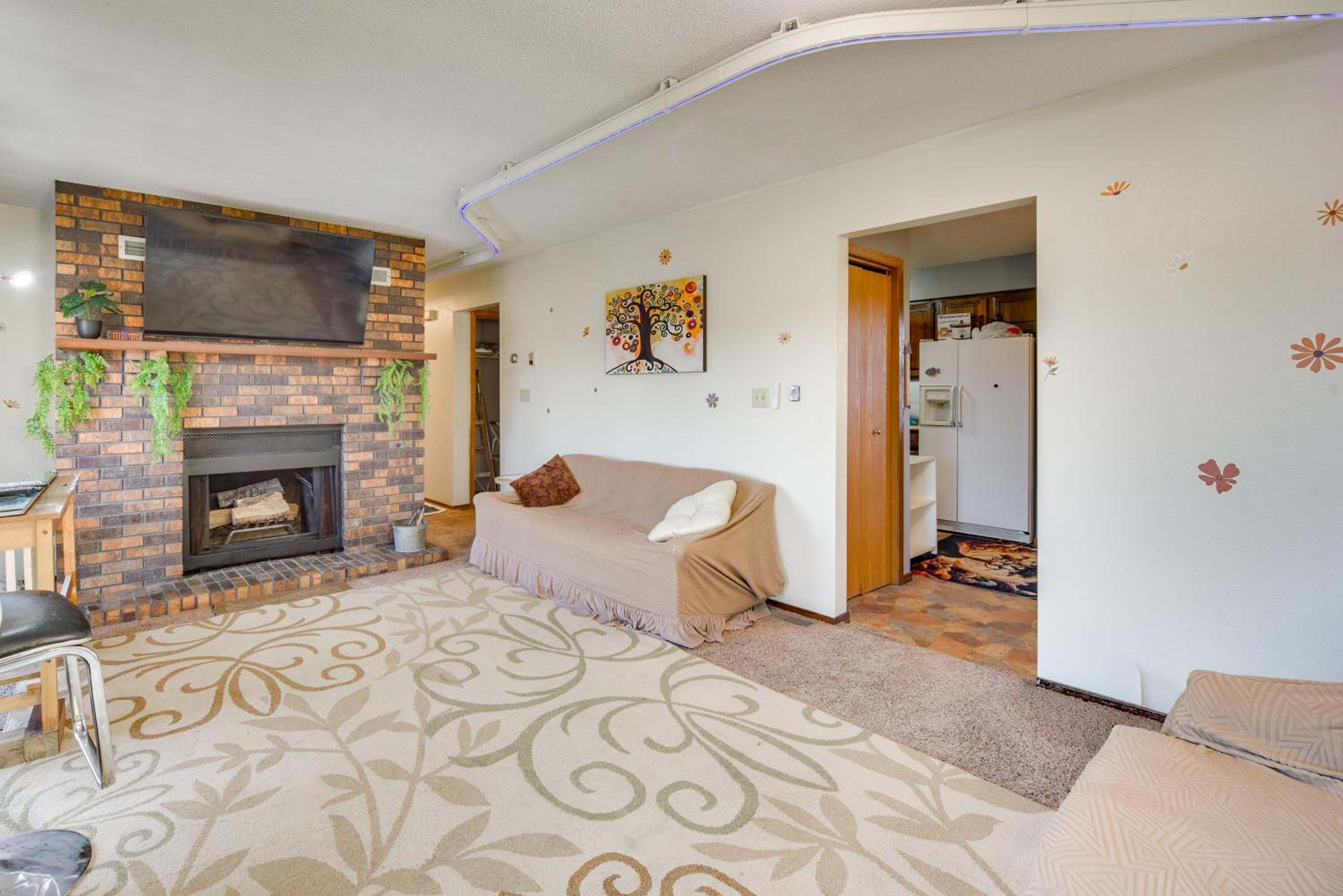 Walk to Crooked Lake Beach and Dtwn! Home with Patio