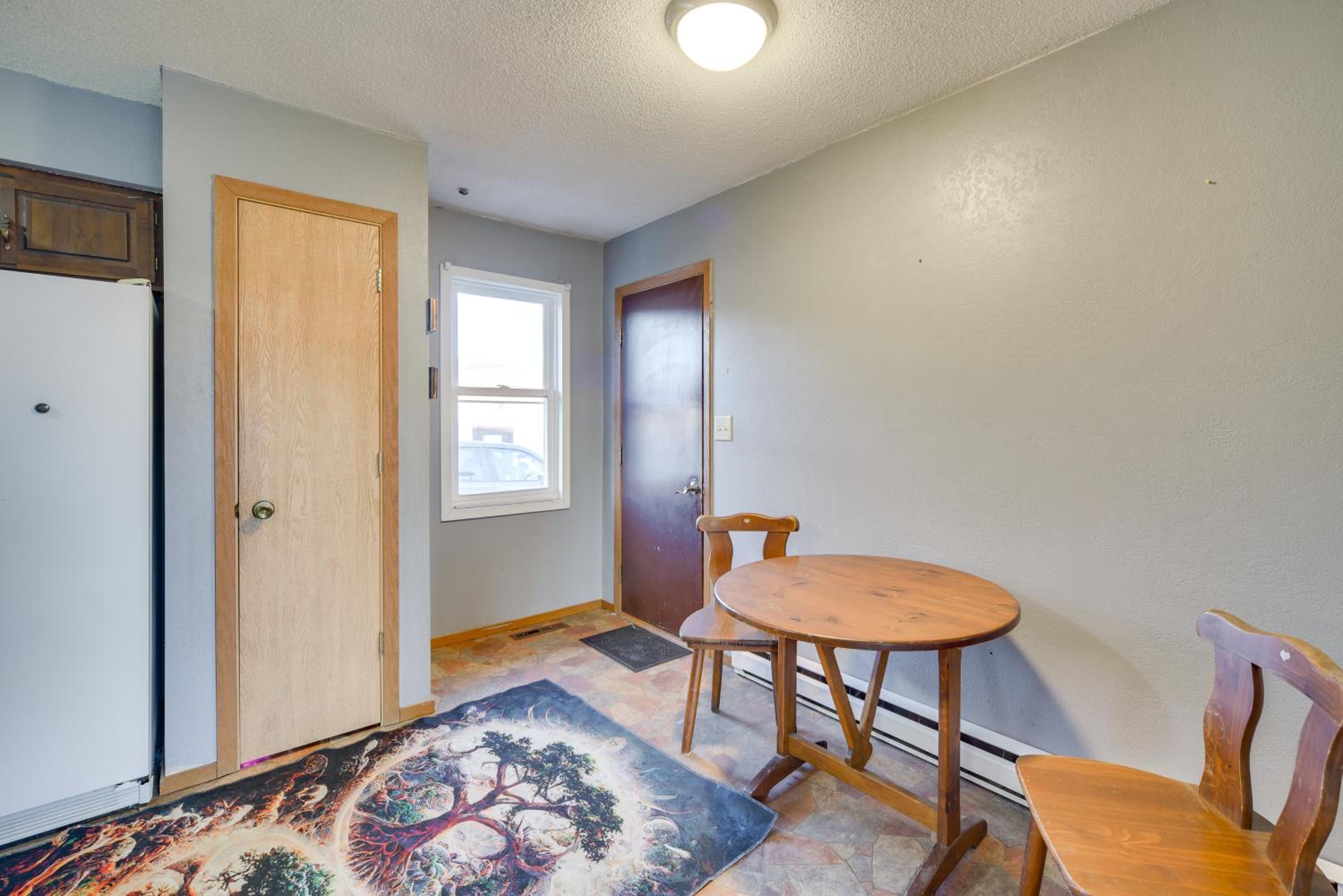 Walk to Crooked Lake Beach and Dtwn! Home with Patio