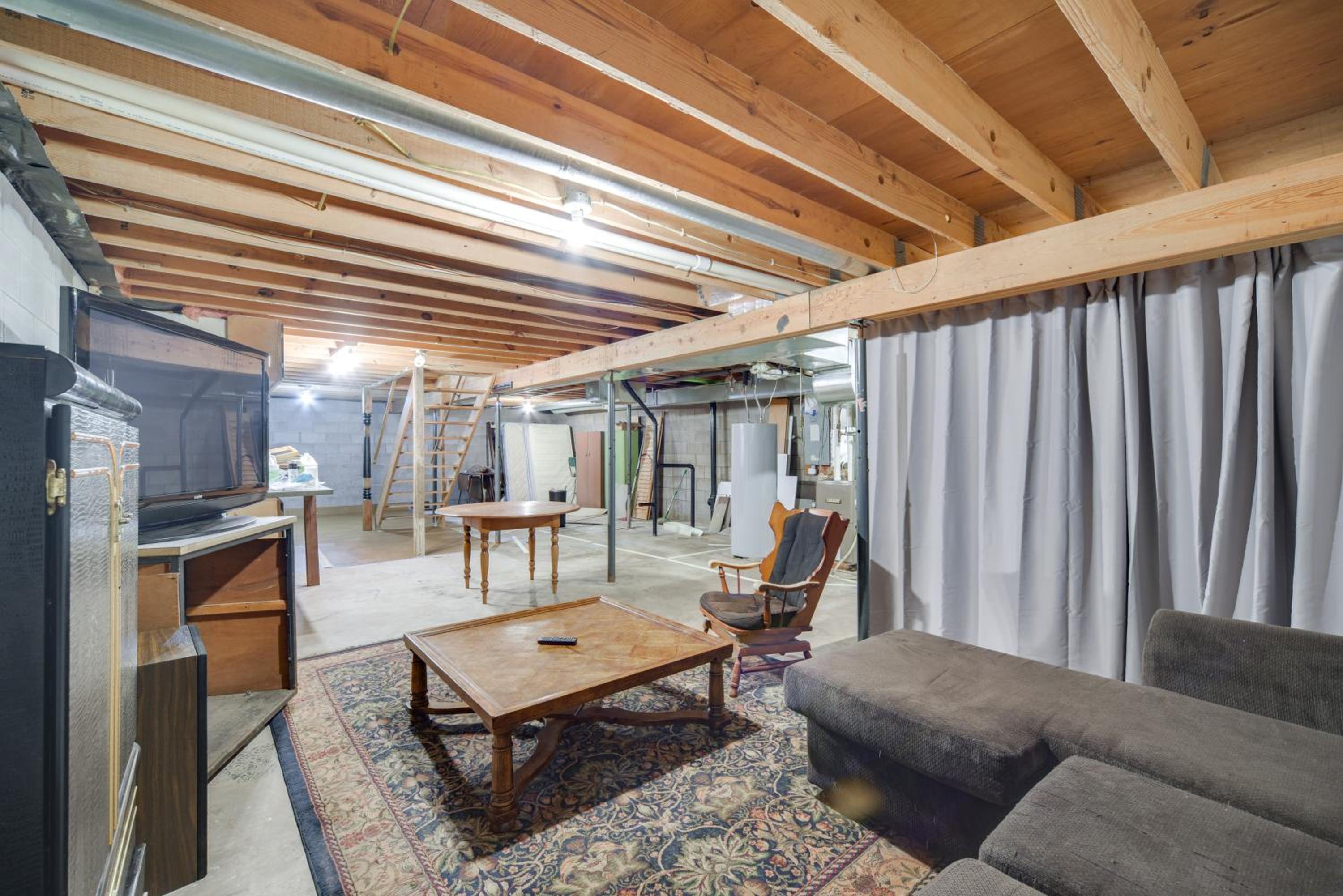 Walk to Crooked Lake Beach and Dtwn! Home with Patio