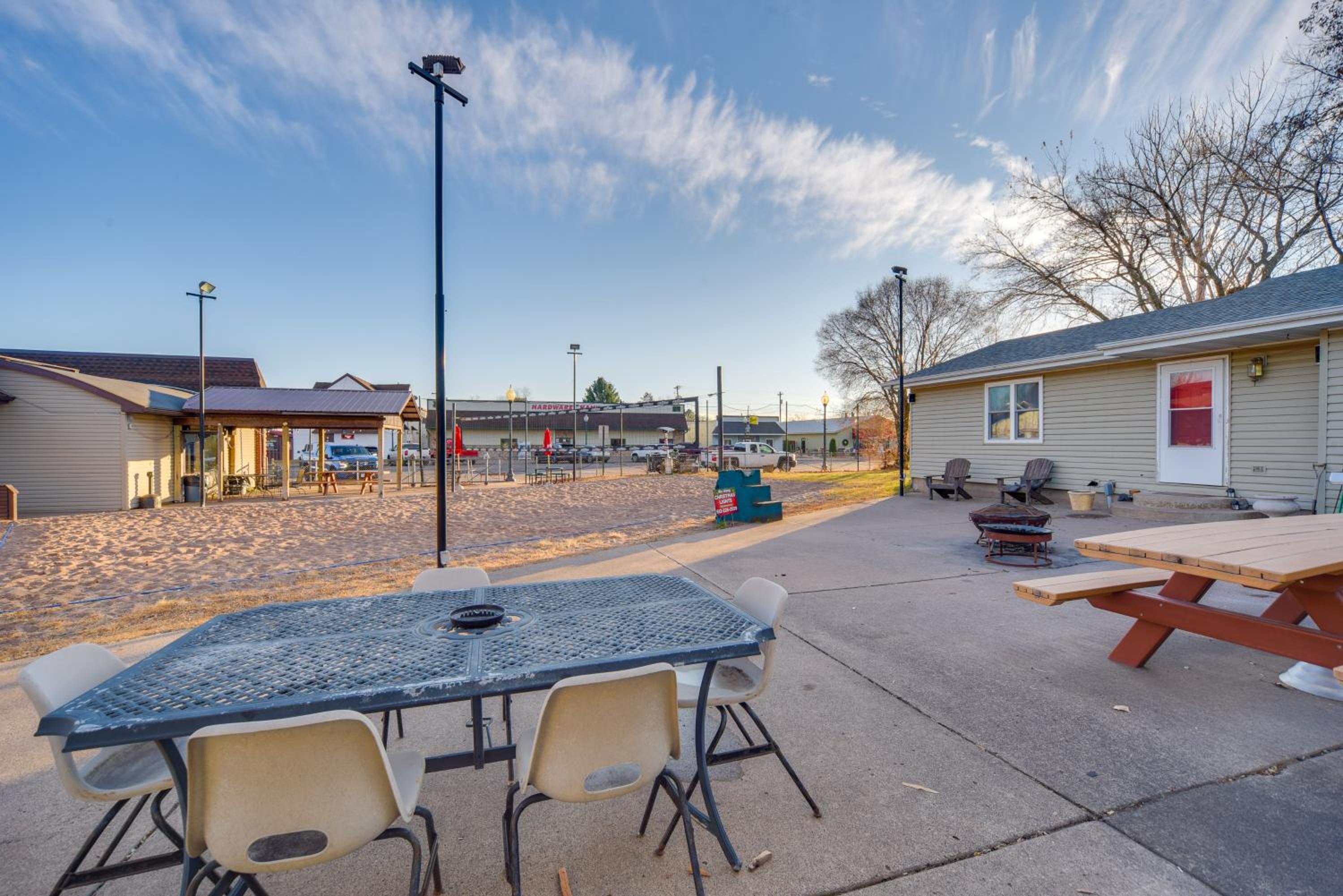 Walk to Crooked Lake Beach and Dtwn! Home with Patio