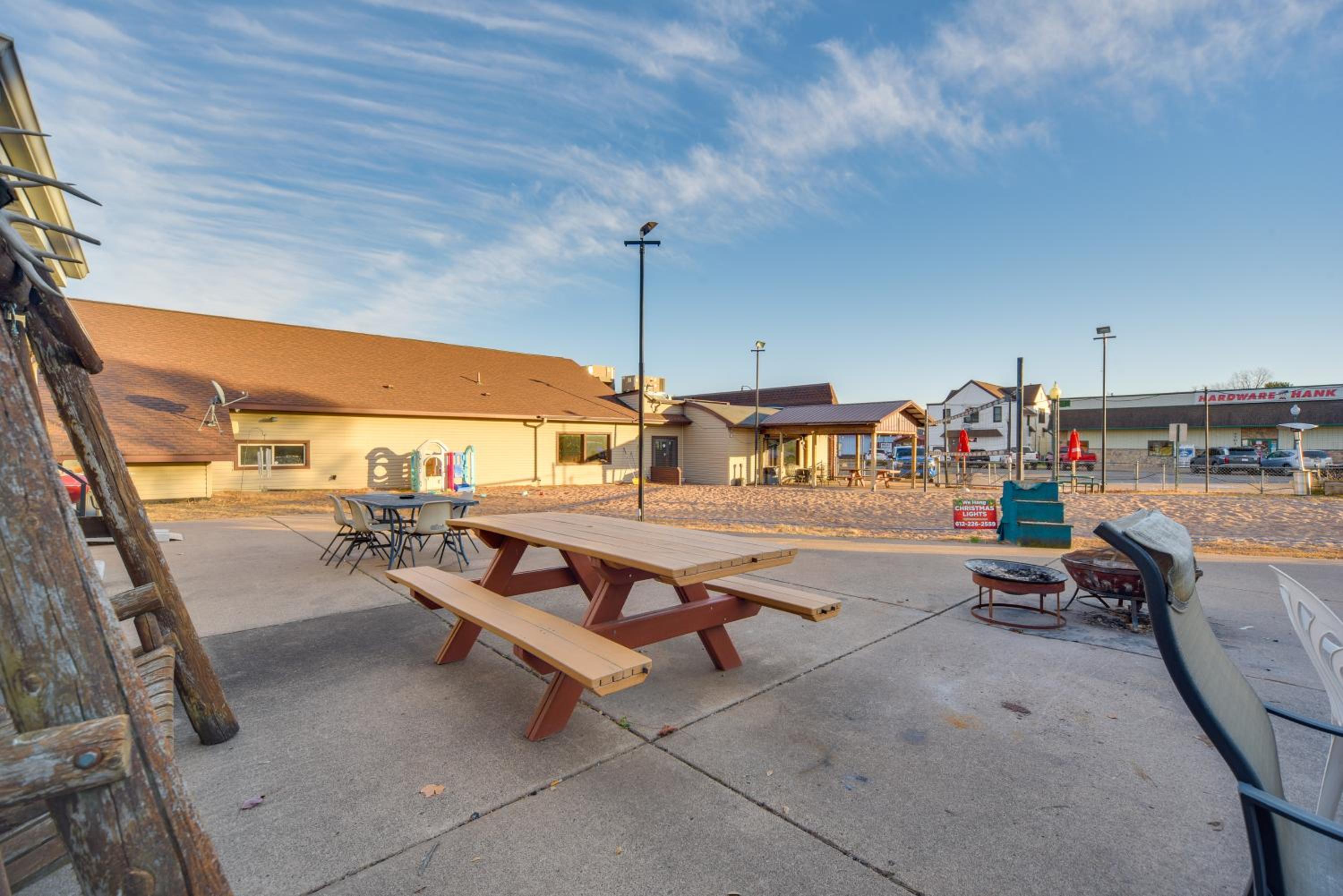 Walk to Crooked Lake Beach and Dtwn! Home with Patio