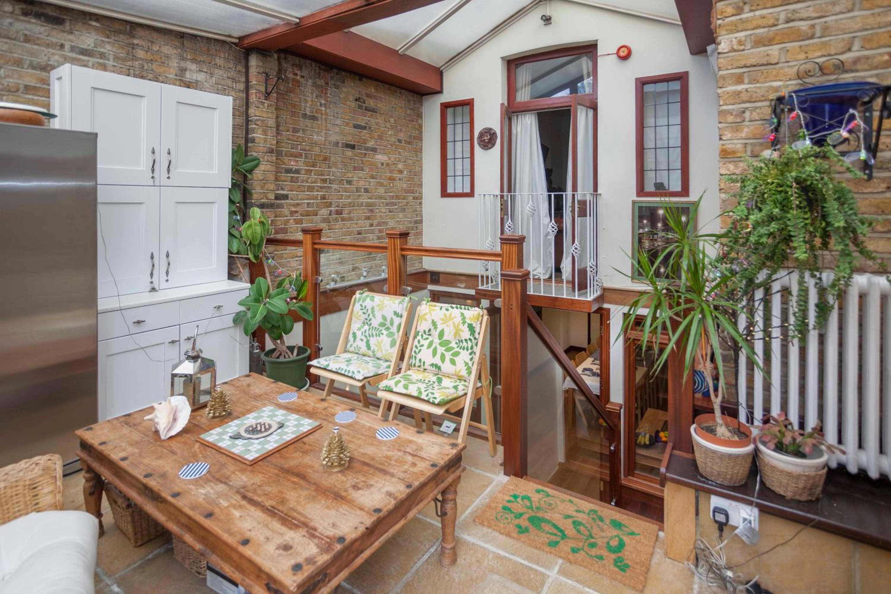 outdoor bbq area