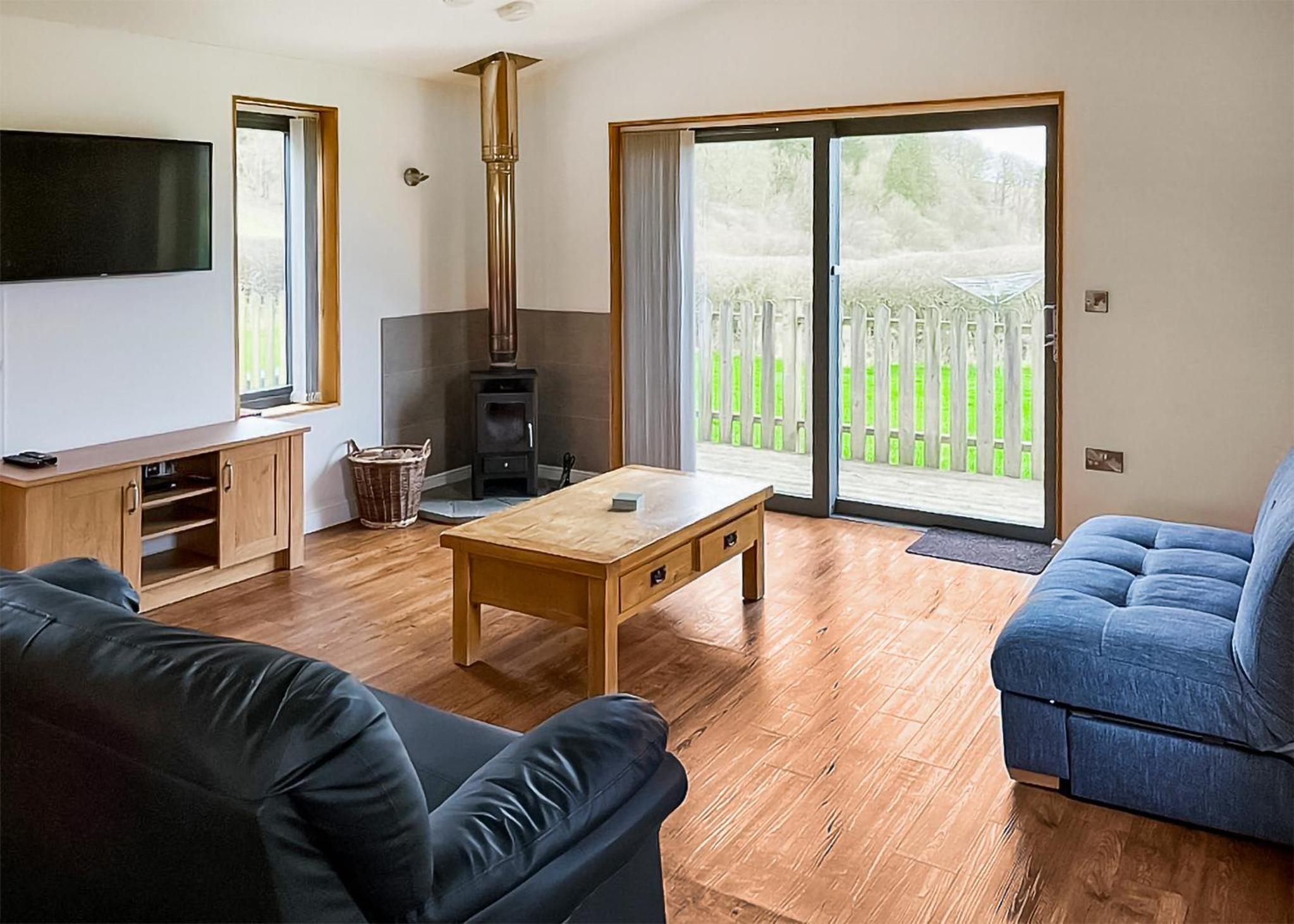 Castle Pren Lodges view 2