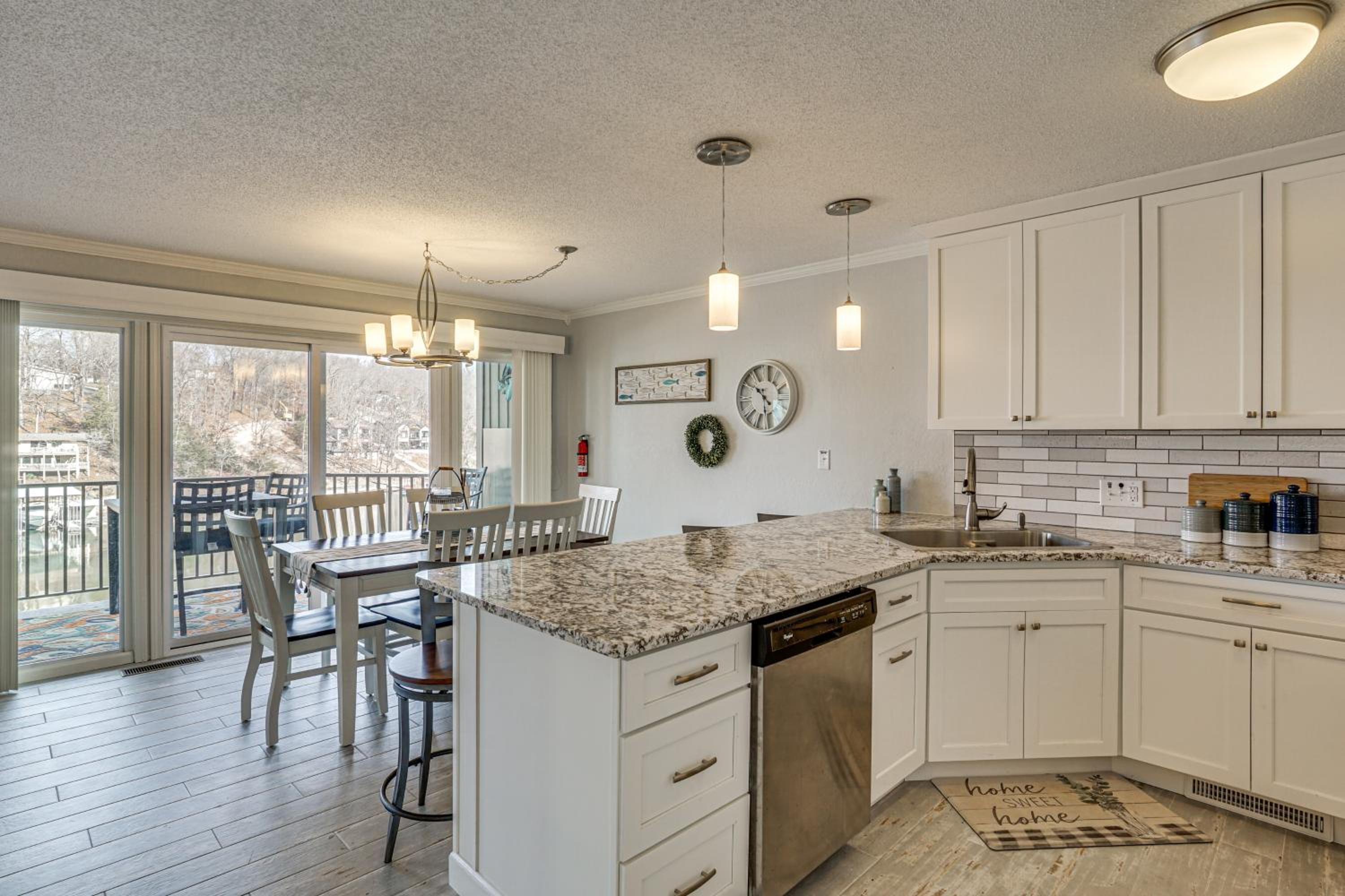 Community Perks! Lakefront Unit in Osage Beach