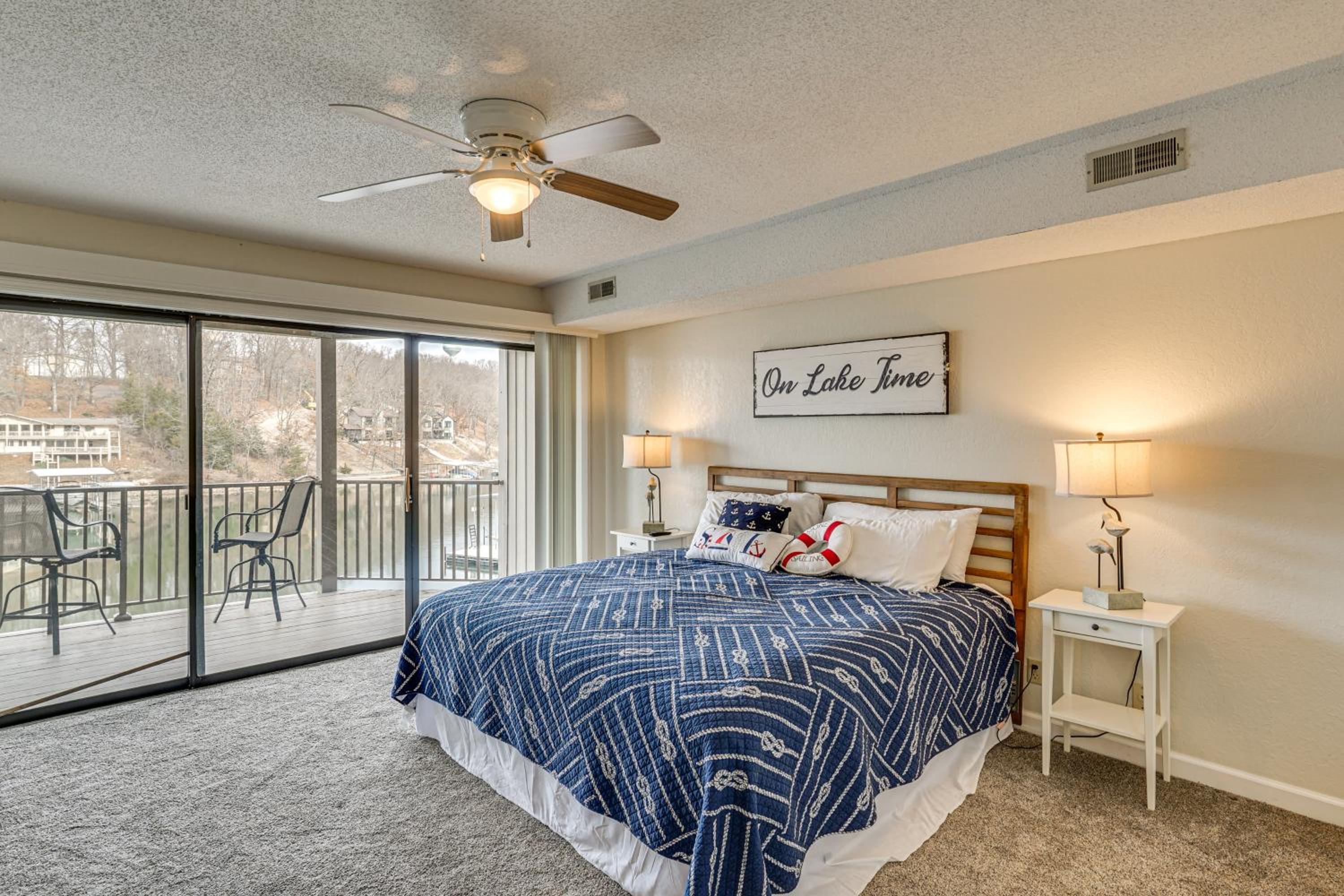 Community Perks! Lakefront Unit in Osage Beach