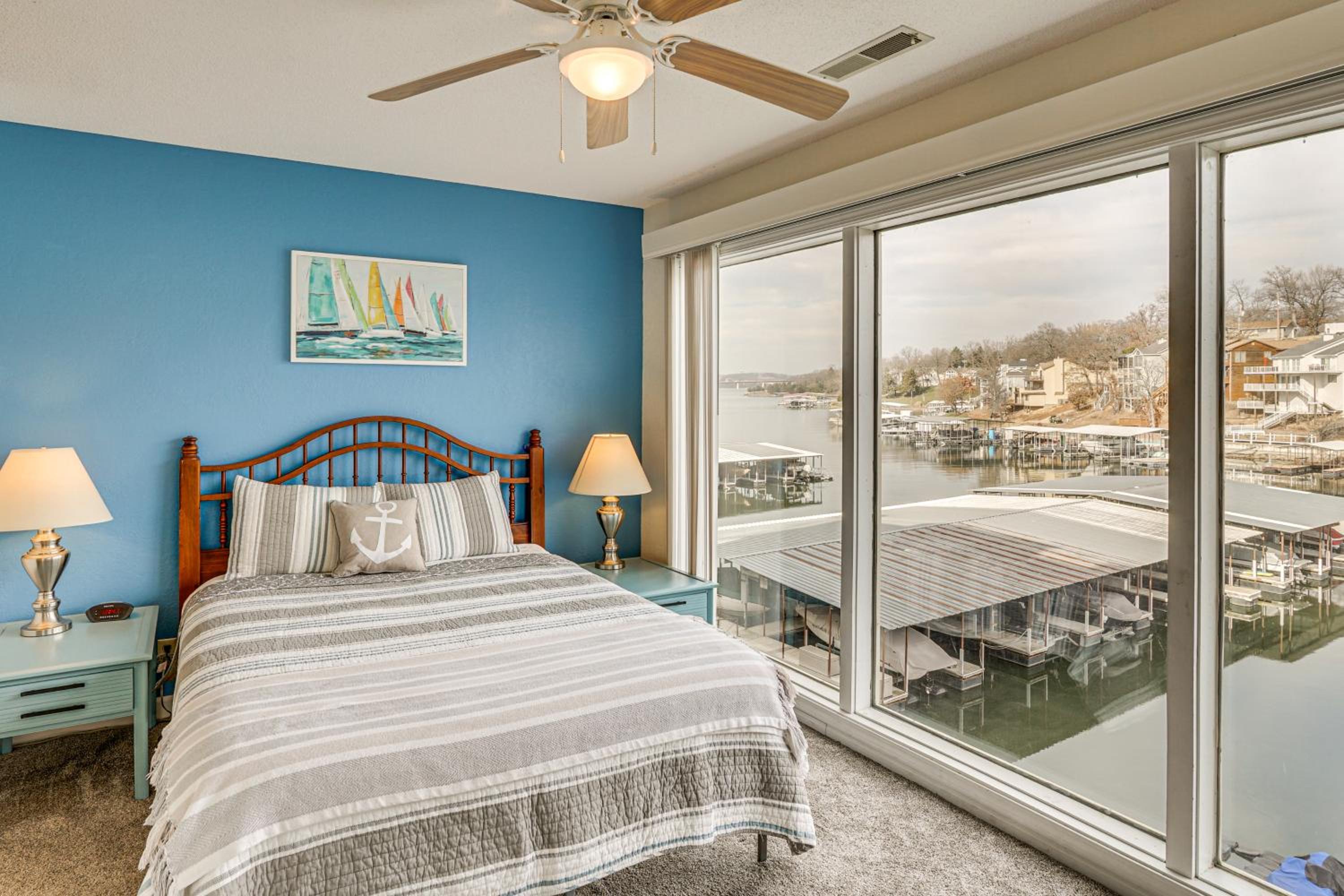 Community Perks! Lakefront Unit in Osage Beach