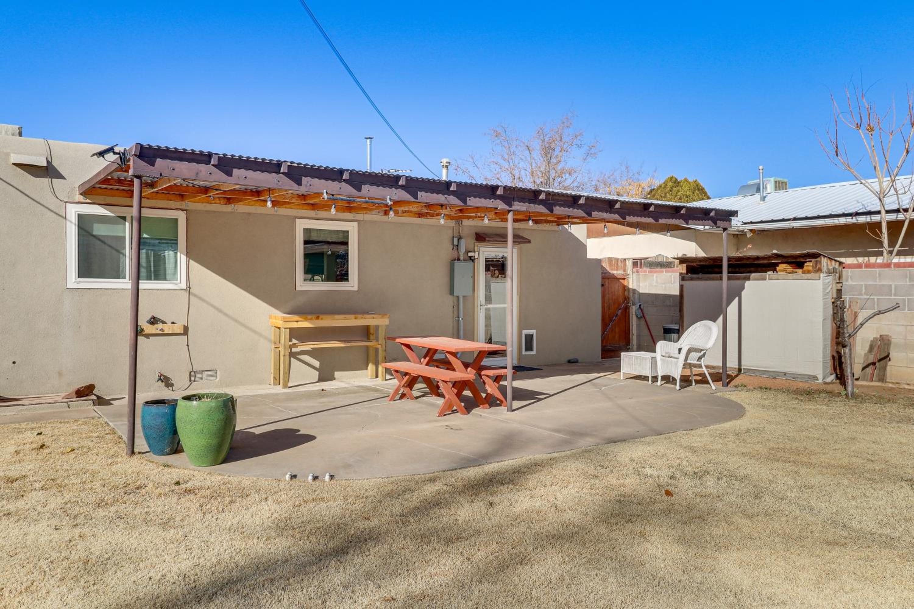 Easy Uptown Access! Charming ABQ Home with Yard