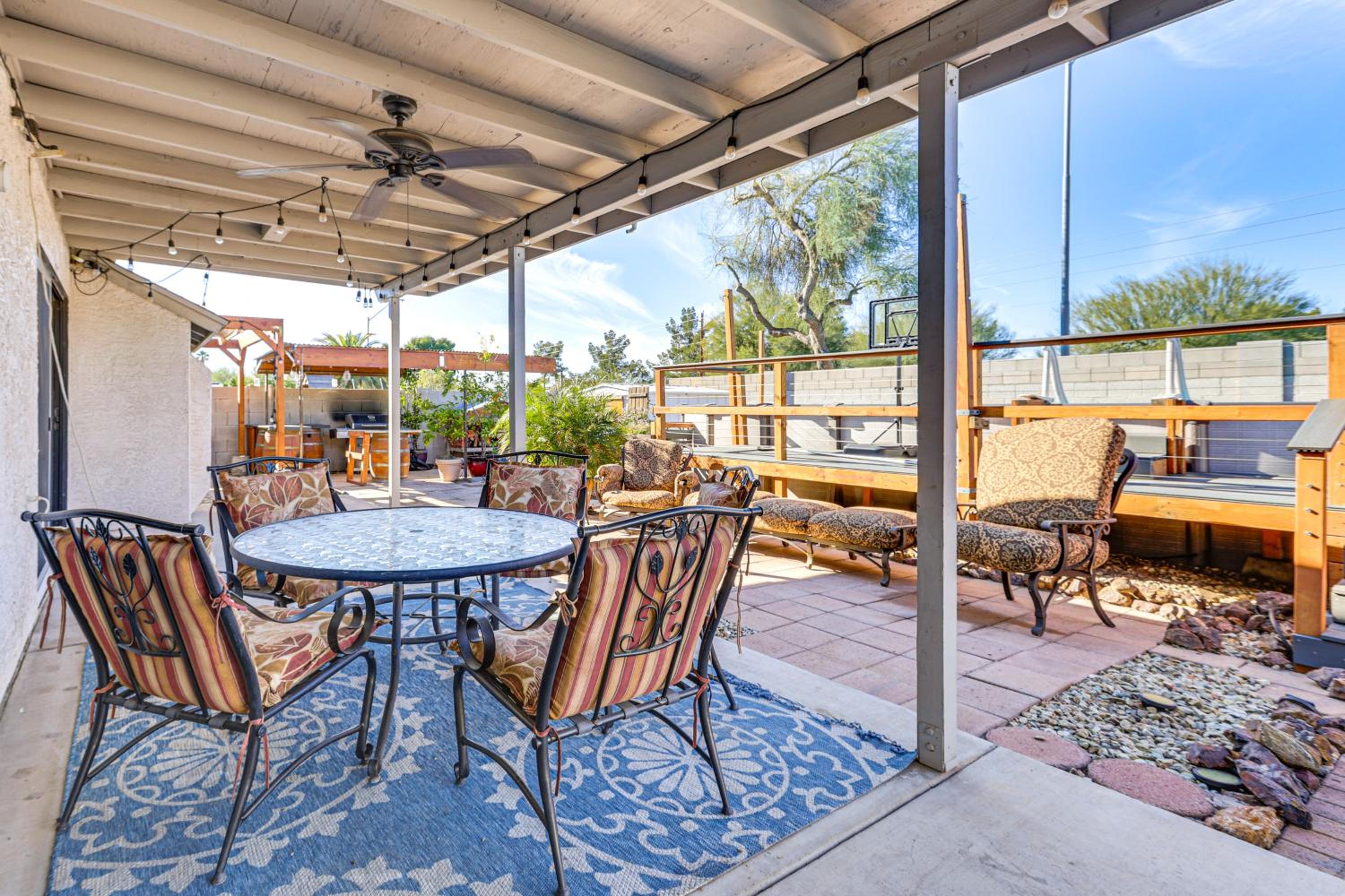Private Pool and Fenced Yard Sunny Glendale Getaway