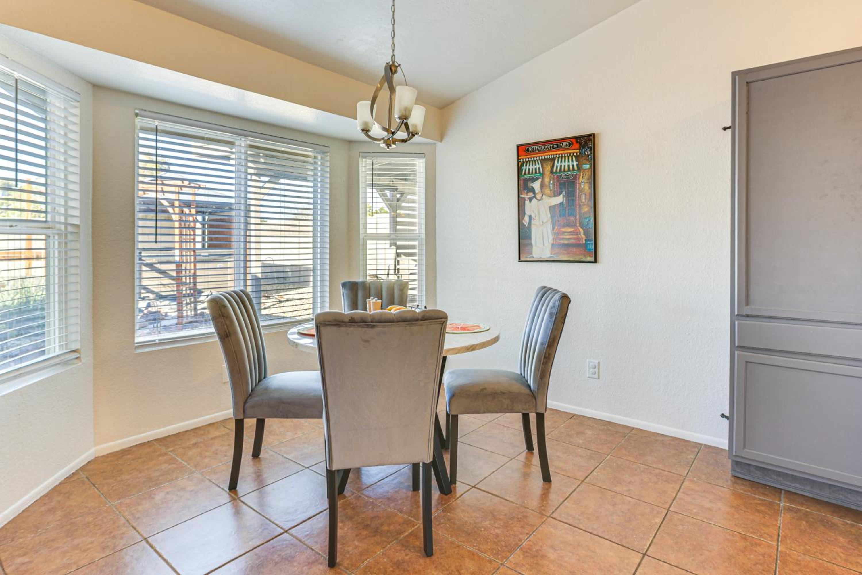 Private Pool and Fenced Yard Sunny Glendale Getaway
