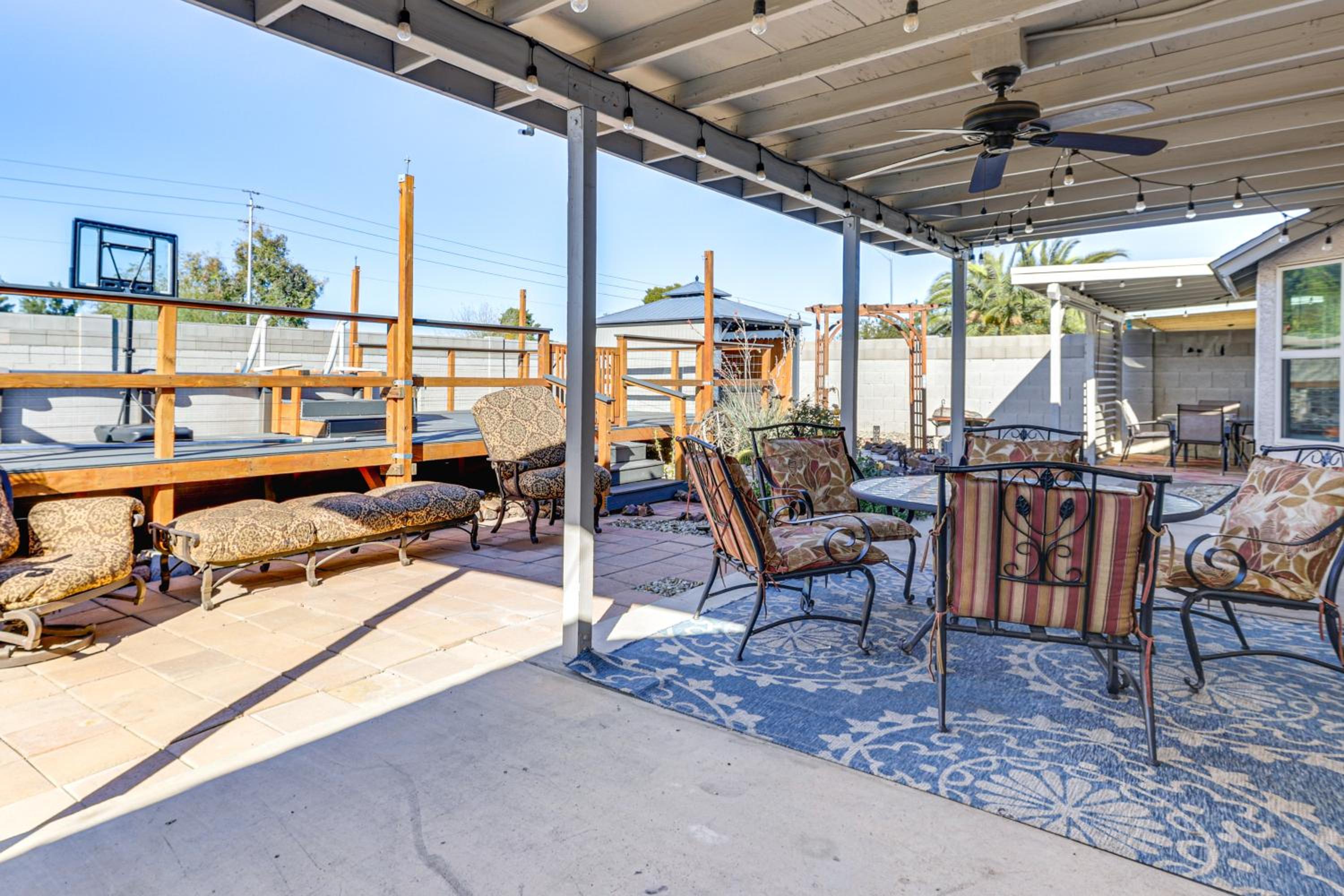 Private Pool and Fenced Yard Sunny Glendale Getaway