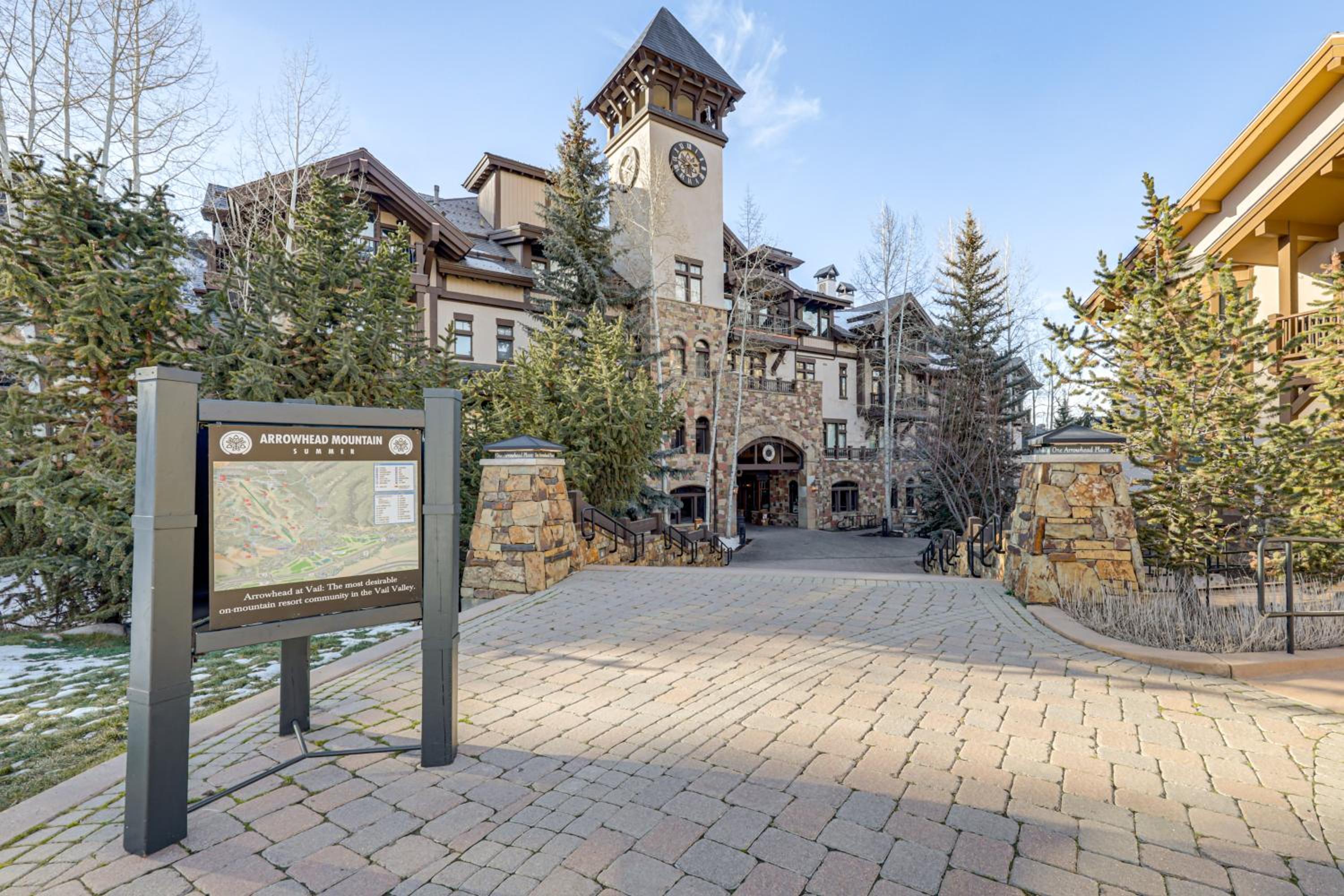 Ski-InandSki-Out! Large Arrowhead Condo with Balcony