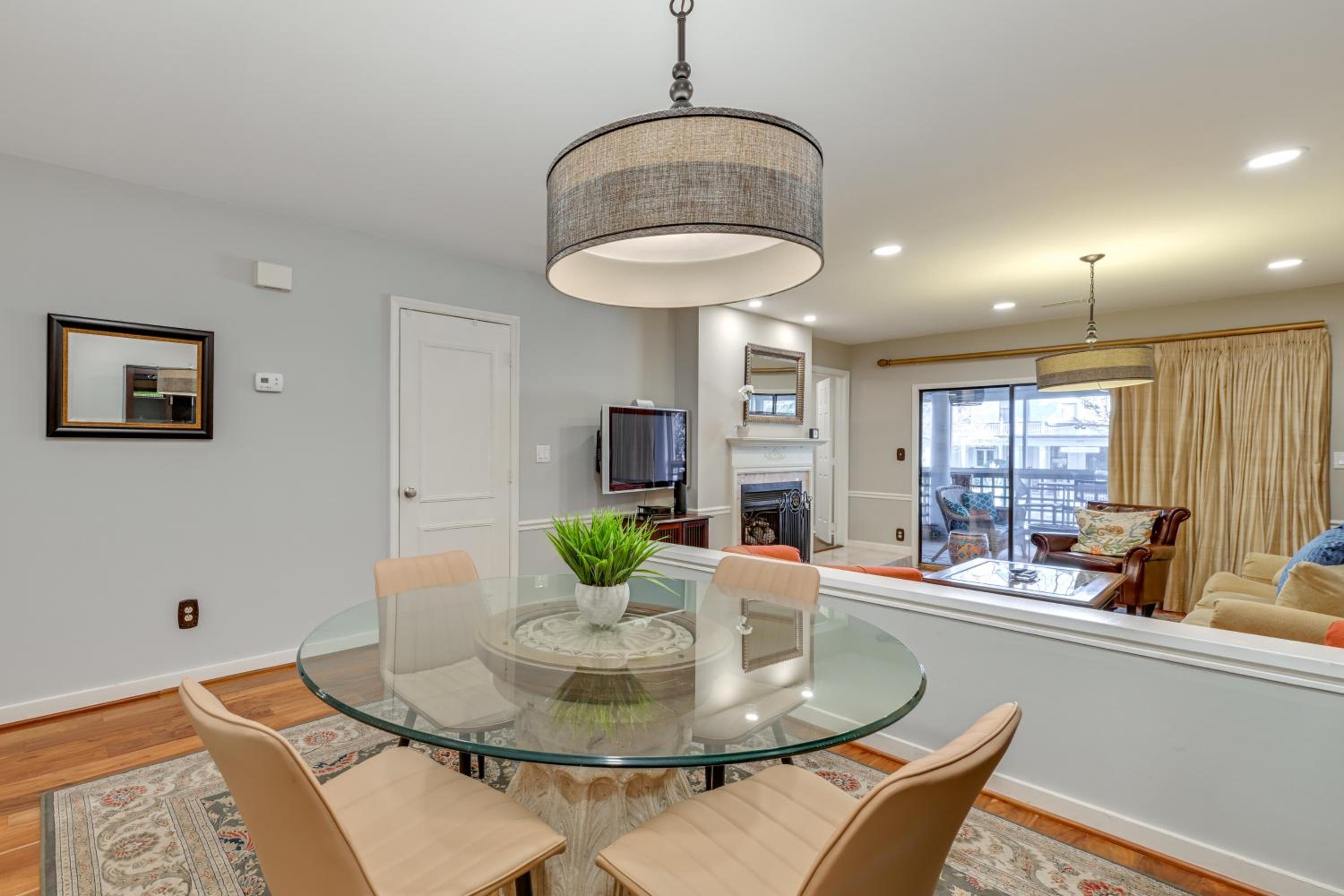 1 Mi to BOA Stadium! Walkable Condo with Porch