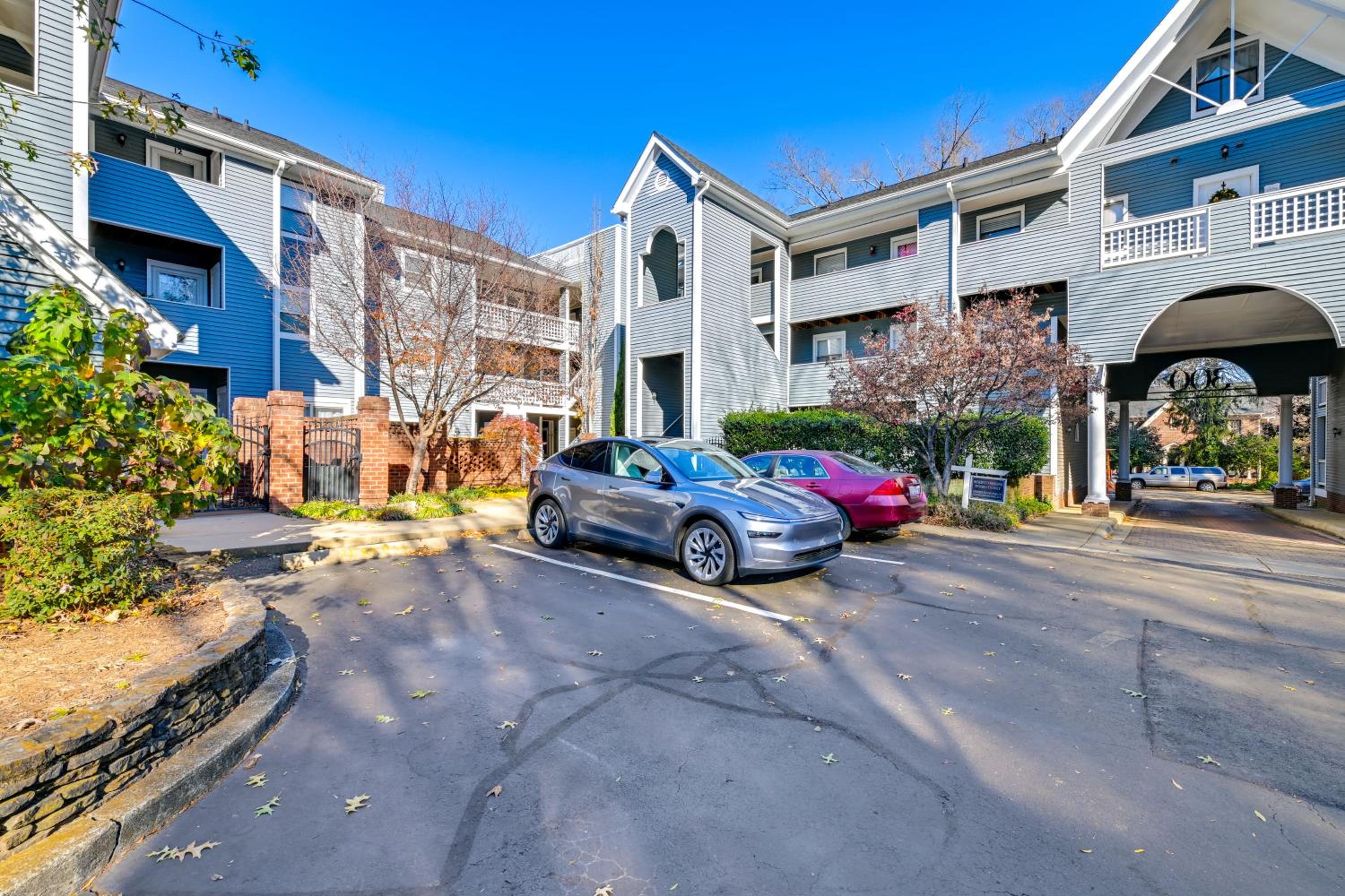 1 Mi to BOA Stadium! Walkable Condo with Porch