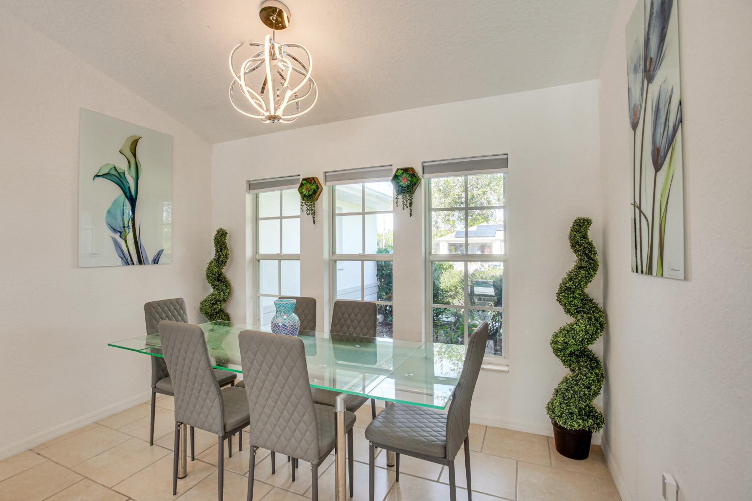Heated Saltwater Pool! Family Port Charlotte Home