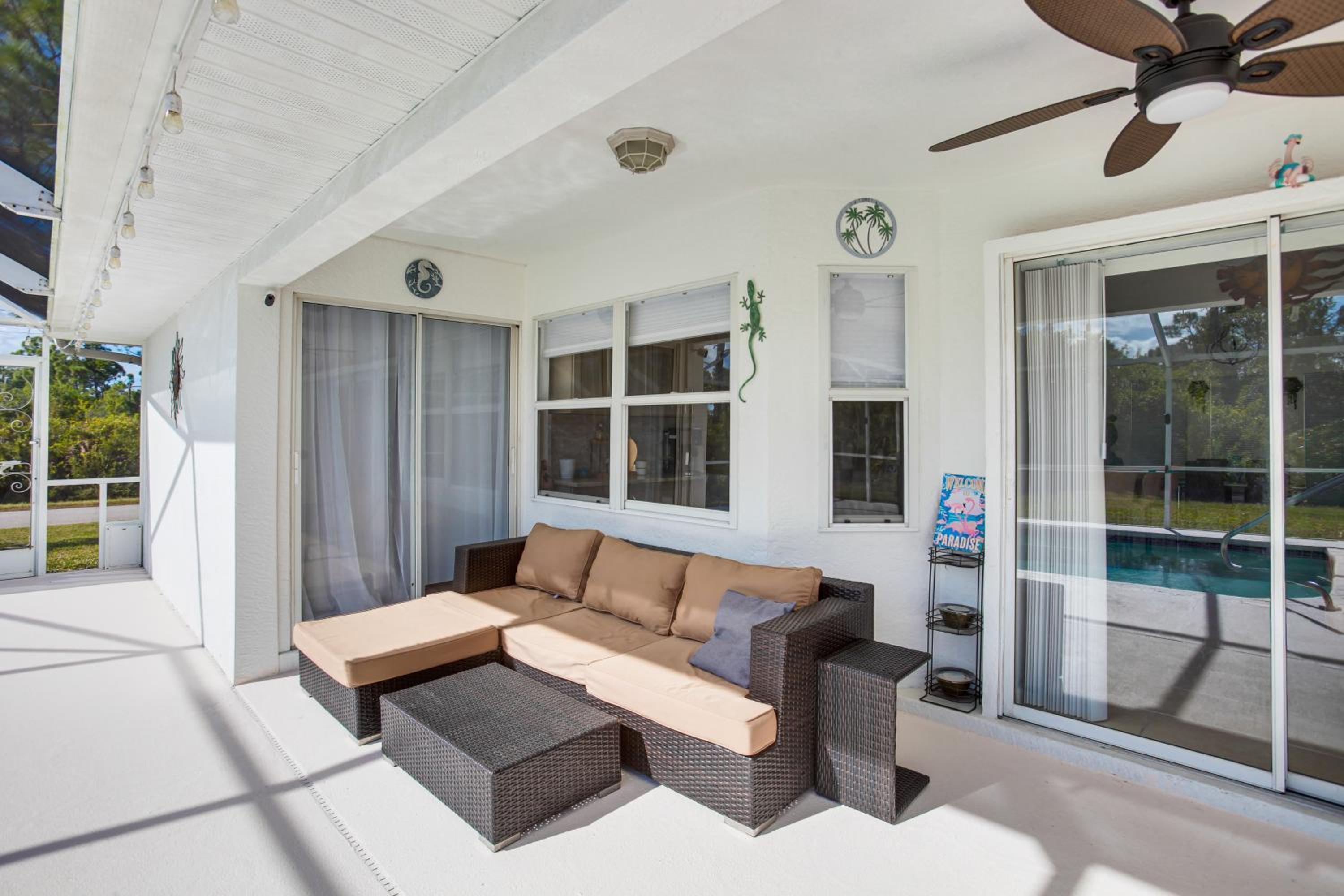 Heated Saltwater Pool! Family Port Charlotte Home