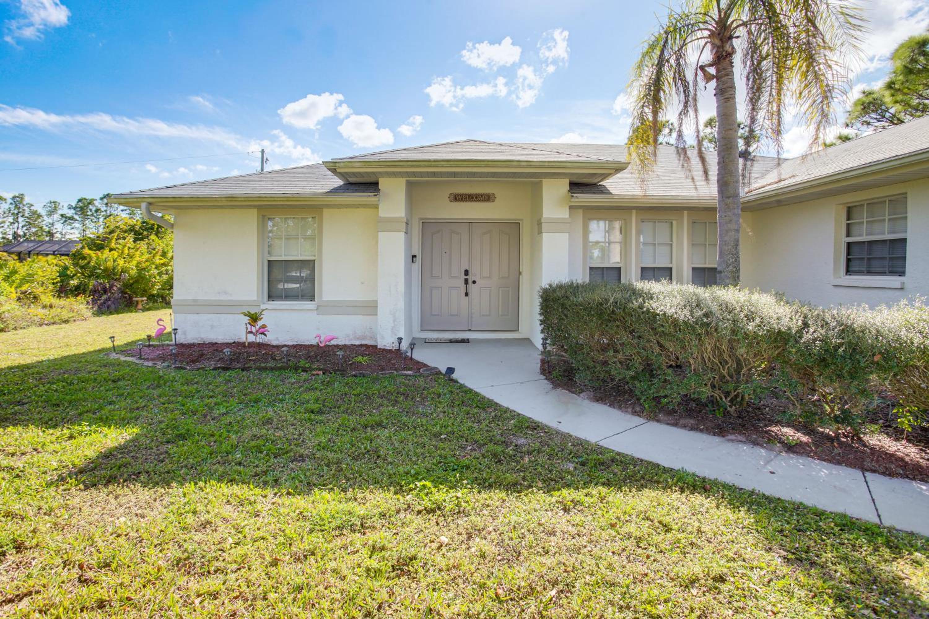 Heated Saltwater Pool! Family Port Charlotte Home