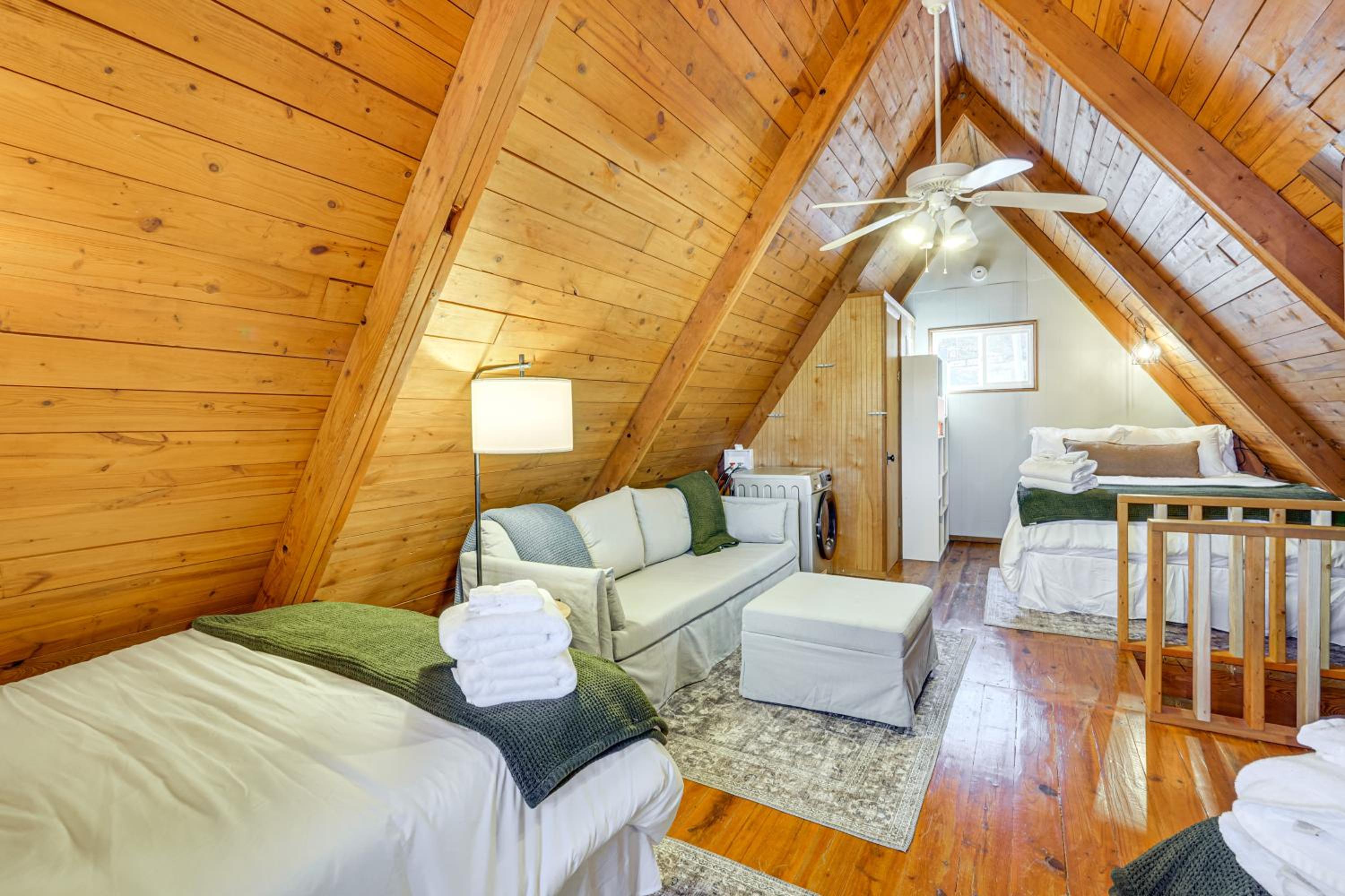 Steps to Shared Dock Lake of the Ozarks A-Frame!
