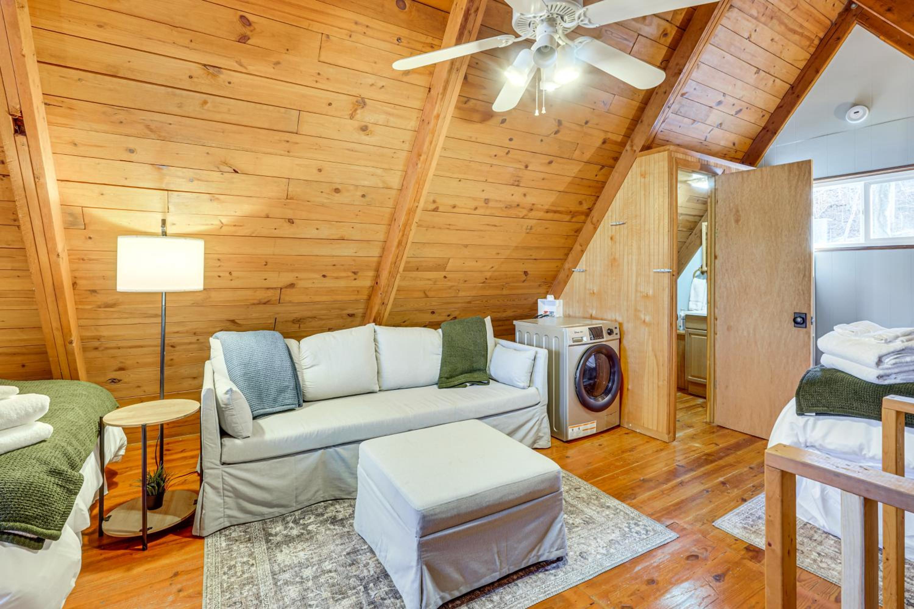 Steps to Shared Dock Lake of the Ozarks A-Frame!