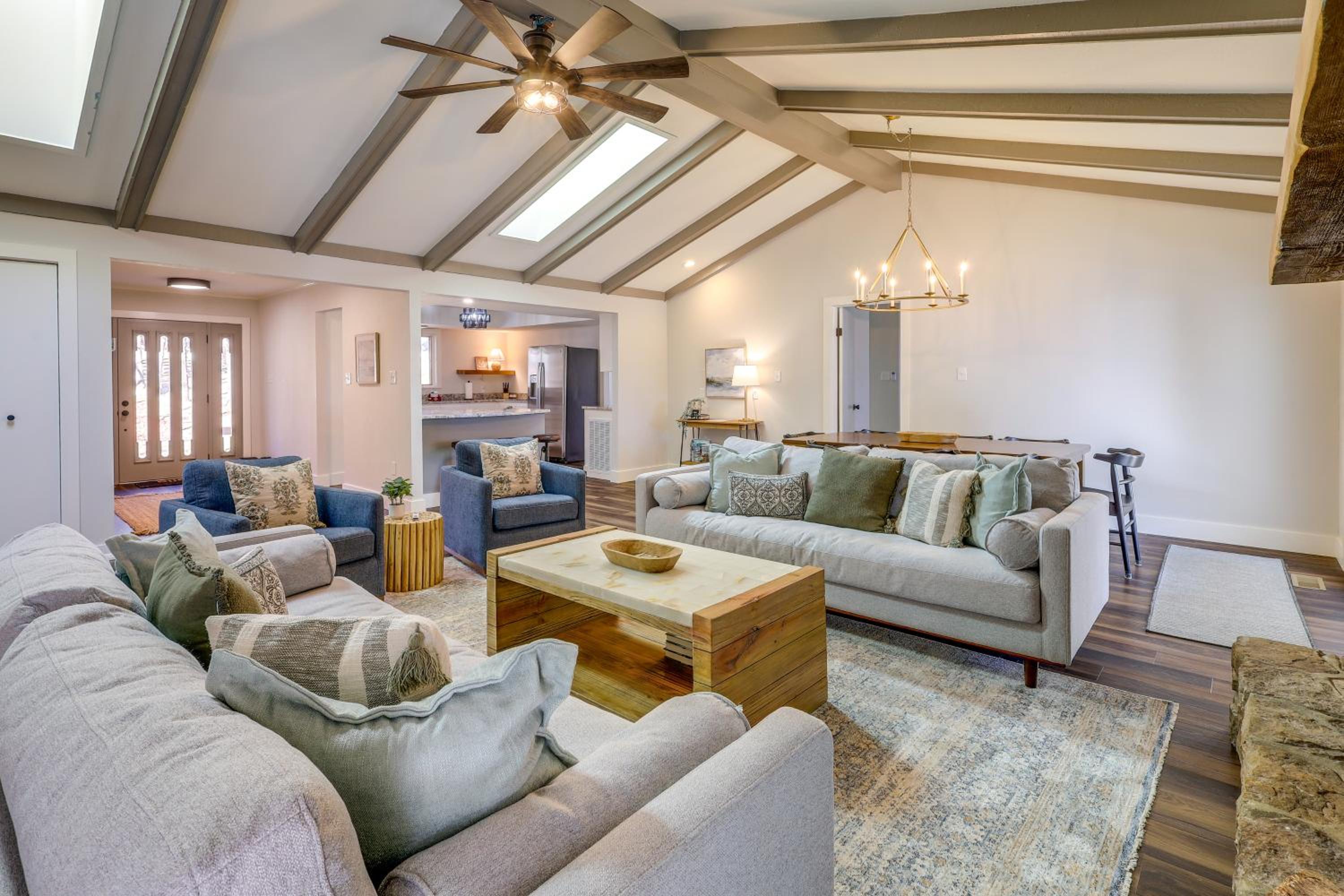 Waterfront Home on Greers Ferry Lake with Game Room