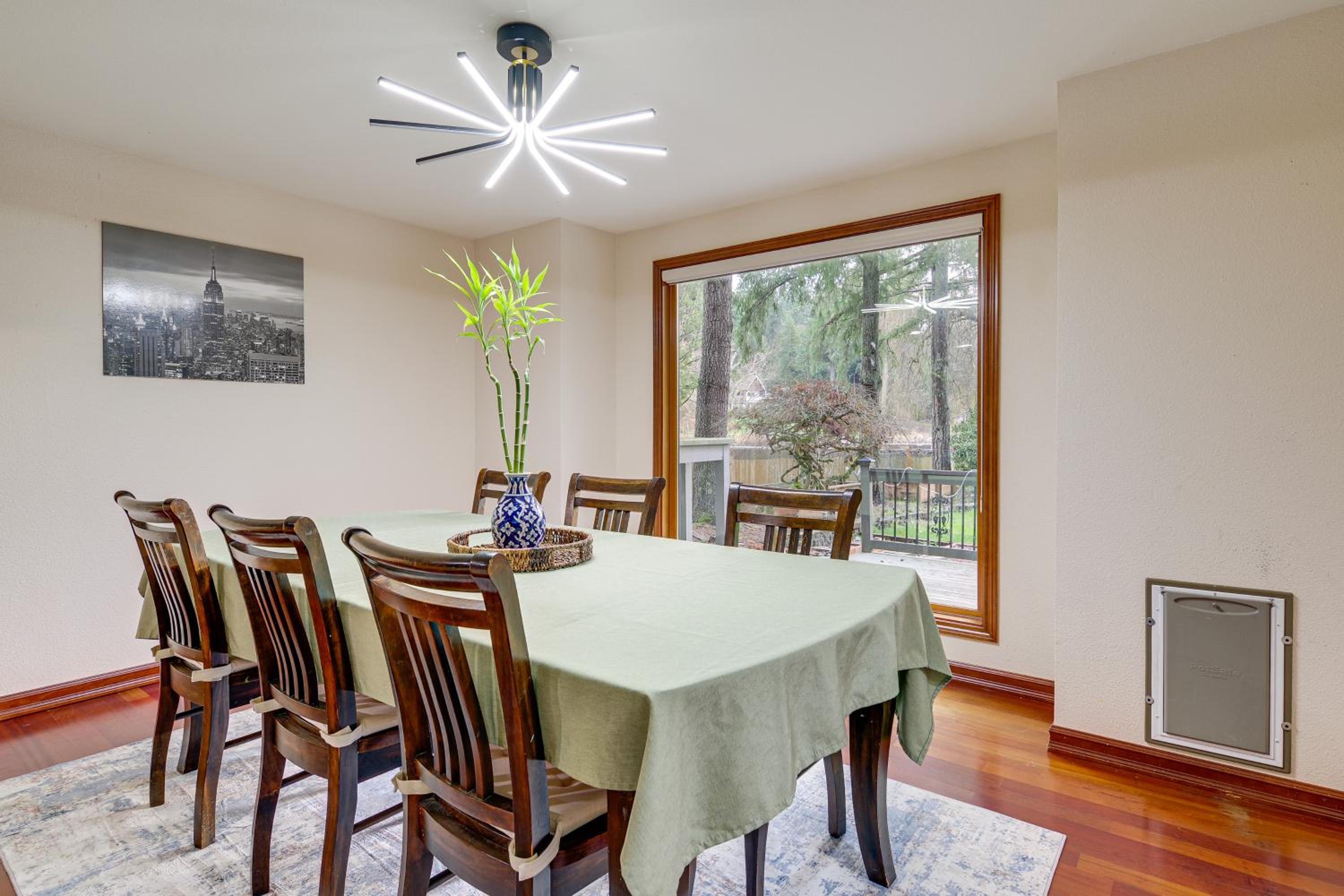 Lake-View Woodinville Retreat with Hot Tub and Theater