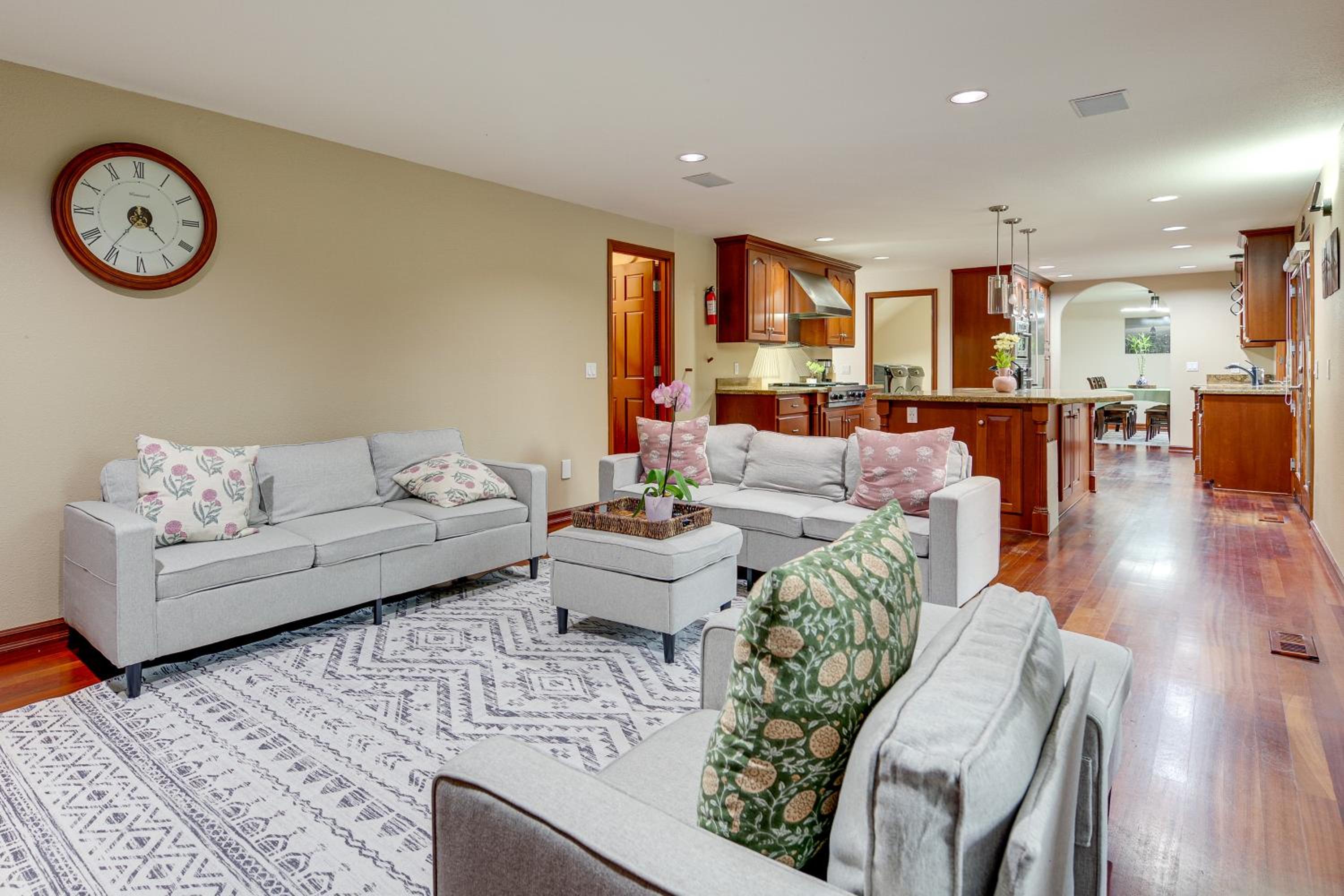 Lake-View Woodinville Retreat with Hot Tub and Theater