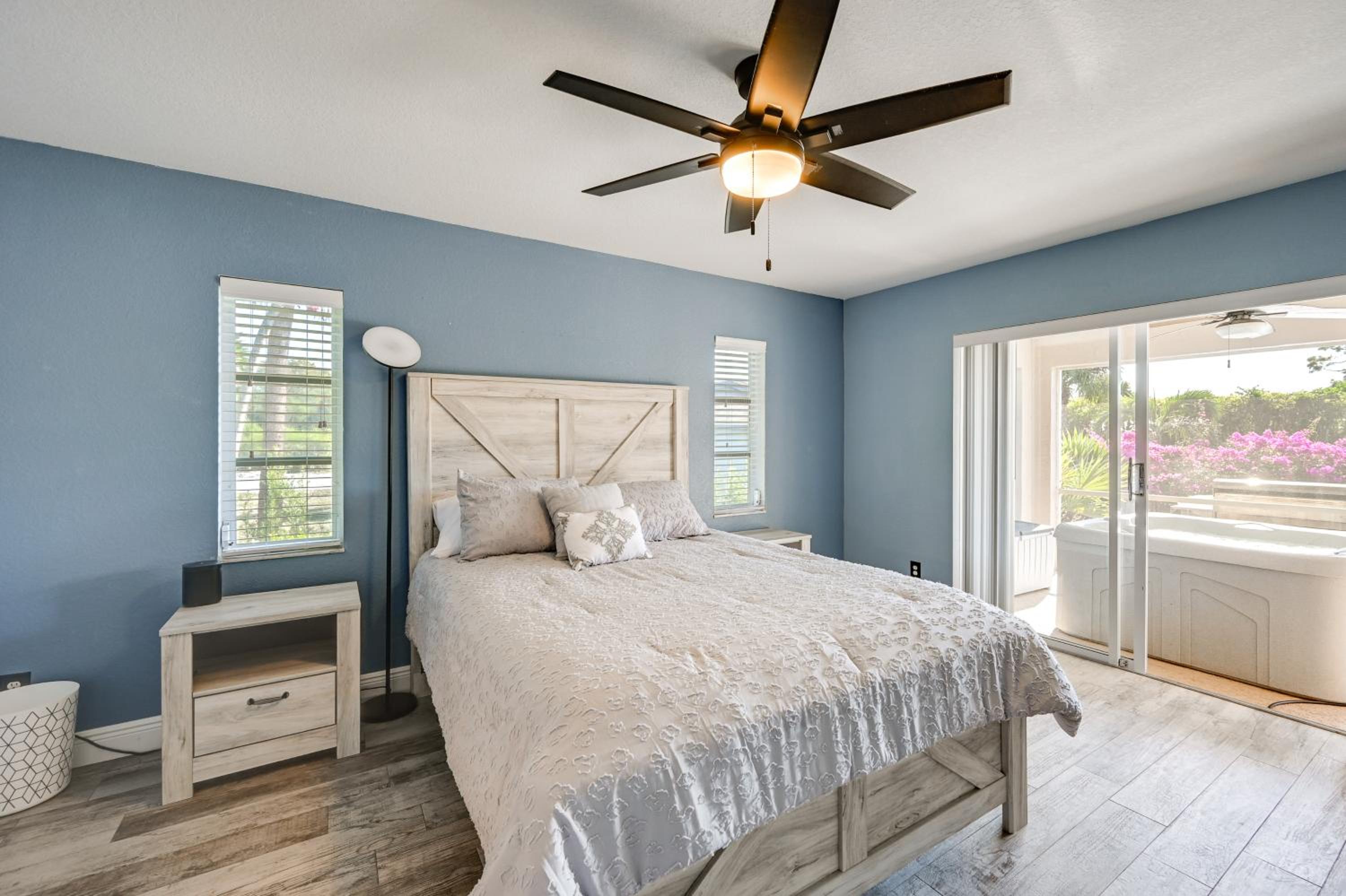 Private Hot Tub and Yard Bright Bonita Springs Home