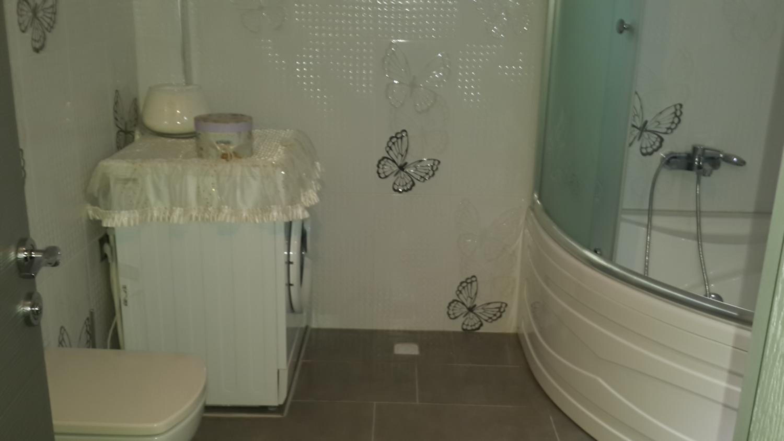 Cosy Park Apartment en Trabzon — bathroom