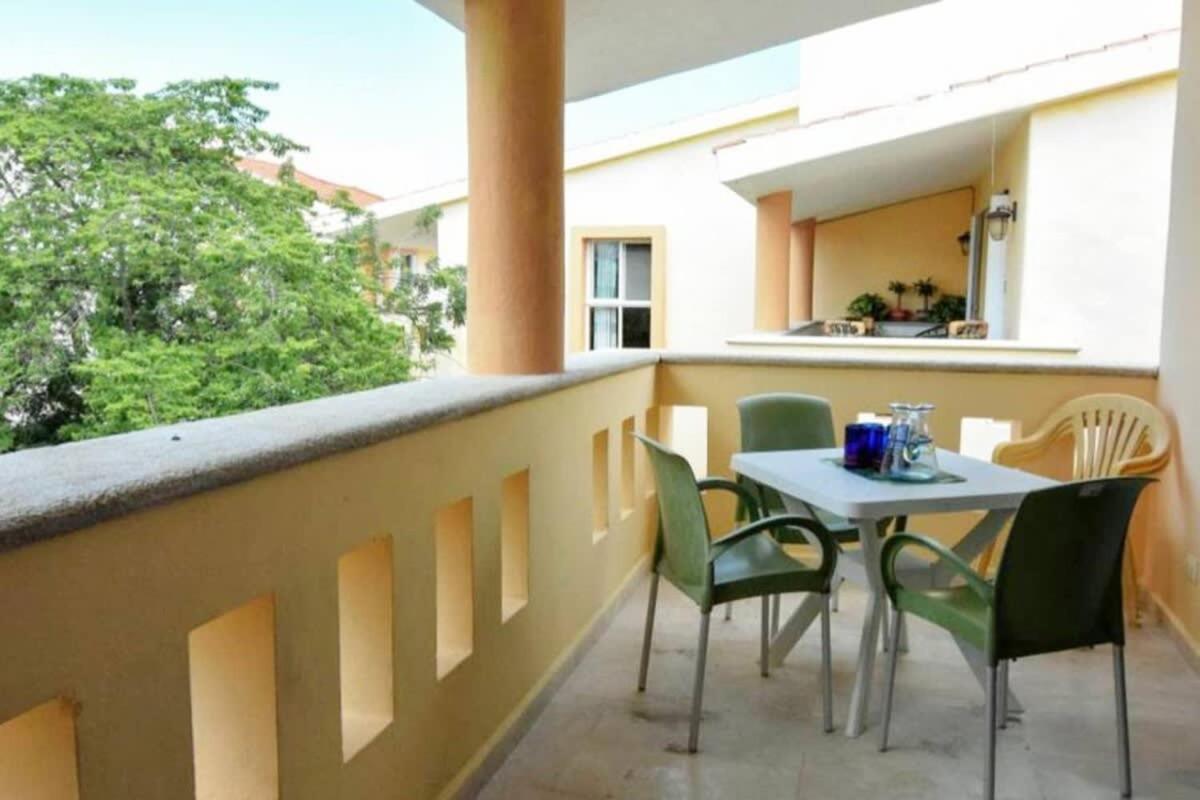 Private balcony I Gated Playacar I Pool On Site!