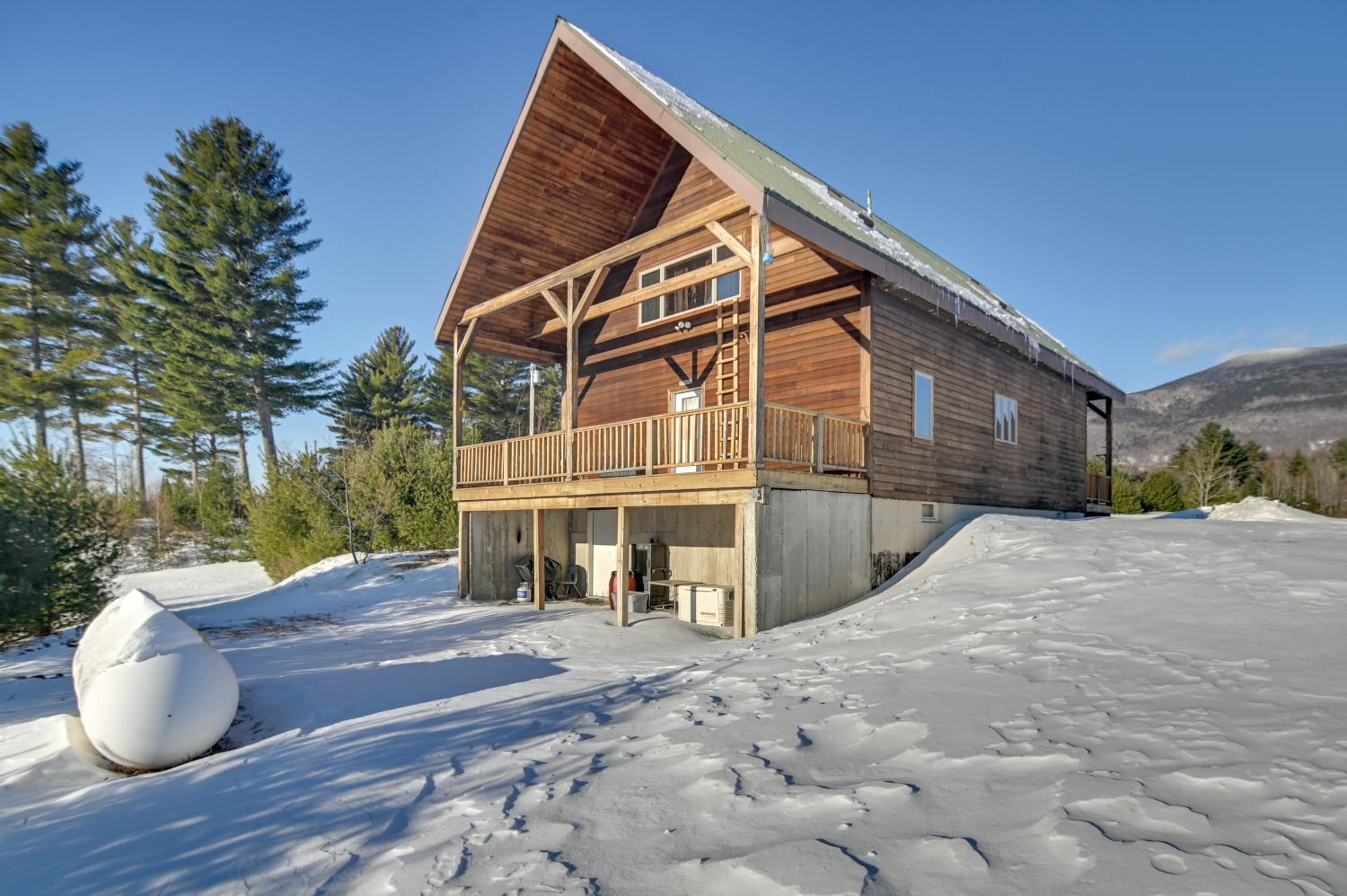Mountain-View Deck! Cabin By Mt Abraham Trails