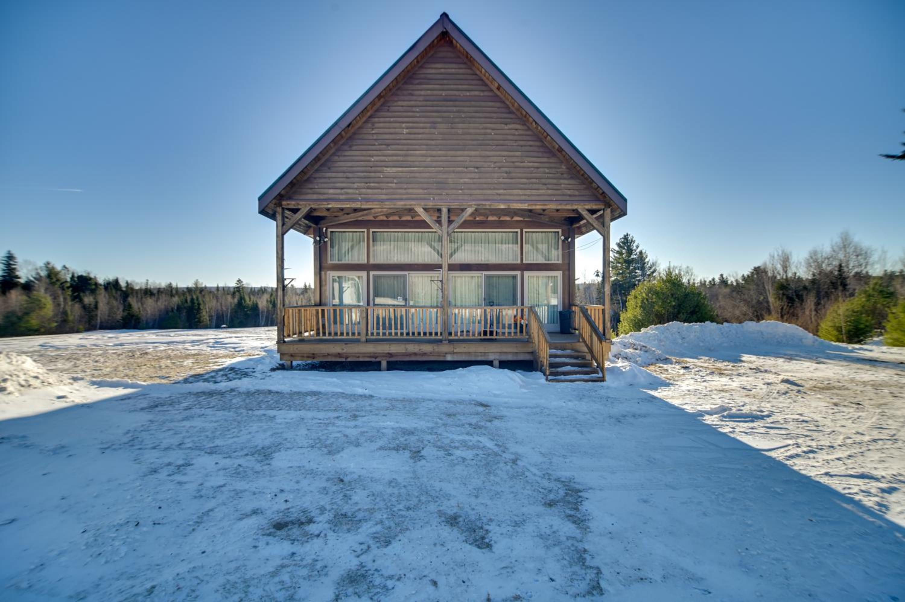 Mountain-View Deck! Cabin By Mt Abraham Trails