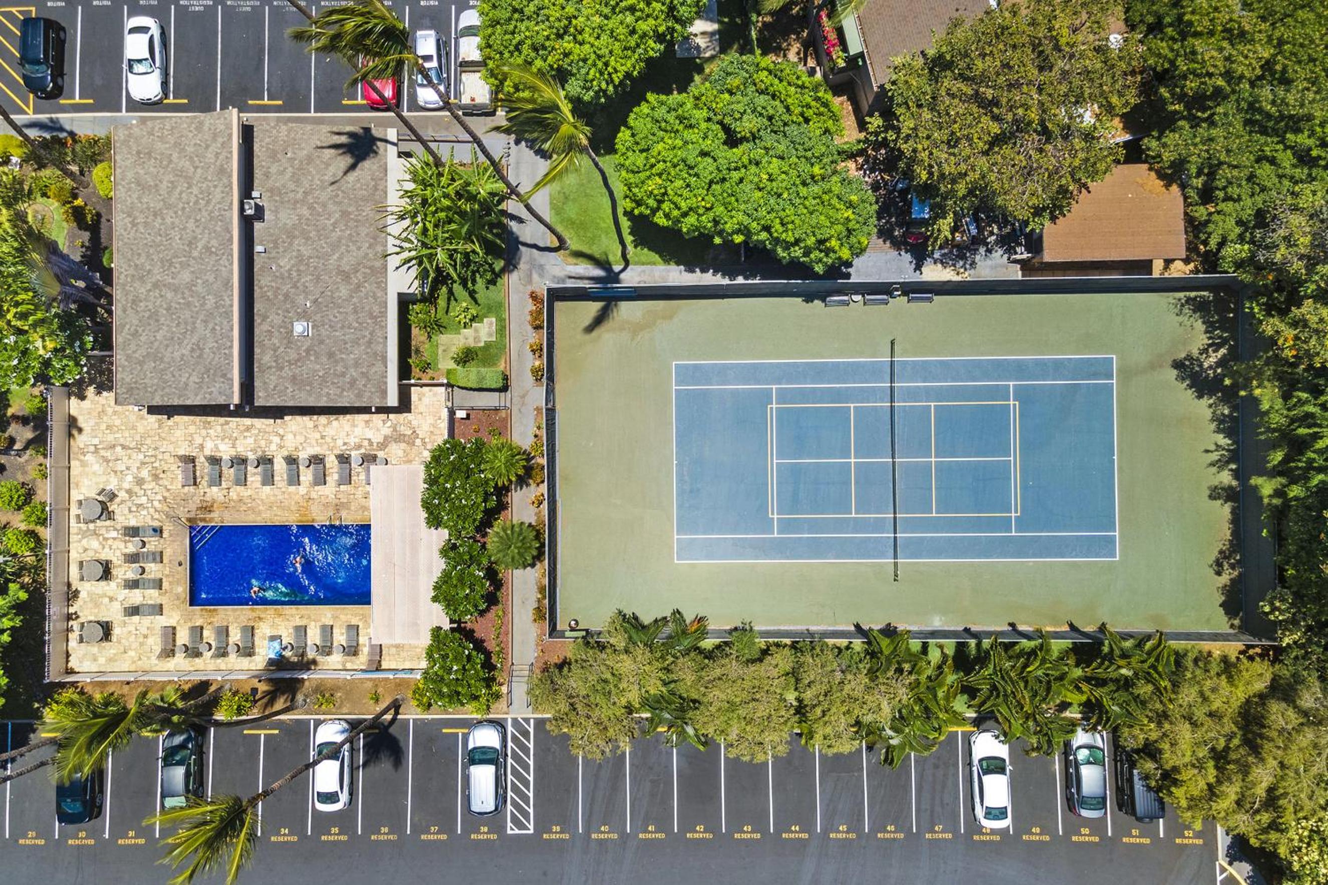 Kihei Akahi D-515: Newly Renovated Ocean View, No Carpet, 3 Zone Split AC, Wi-Fi
