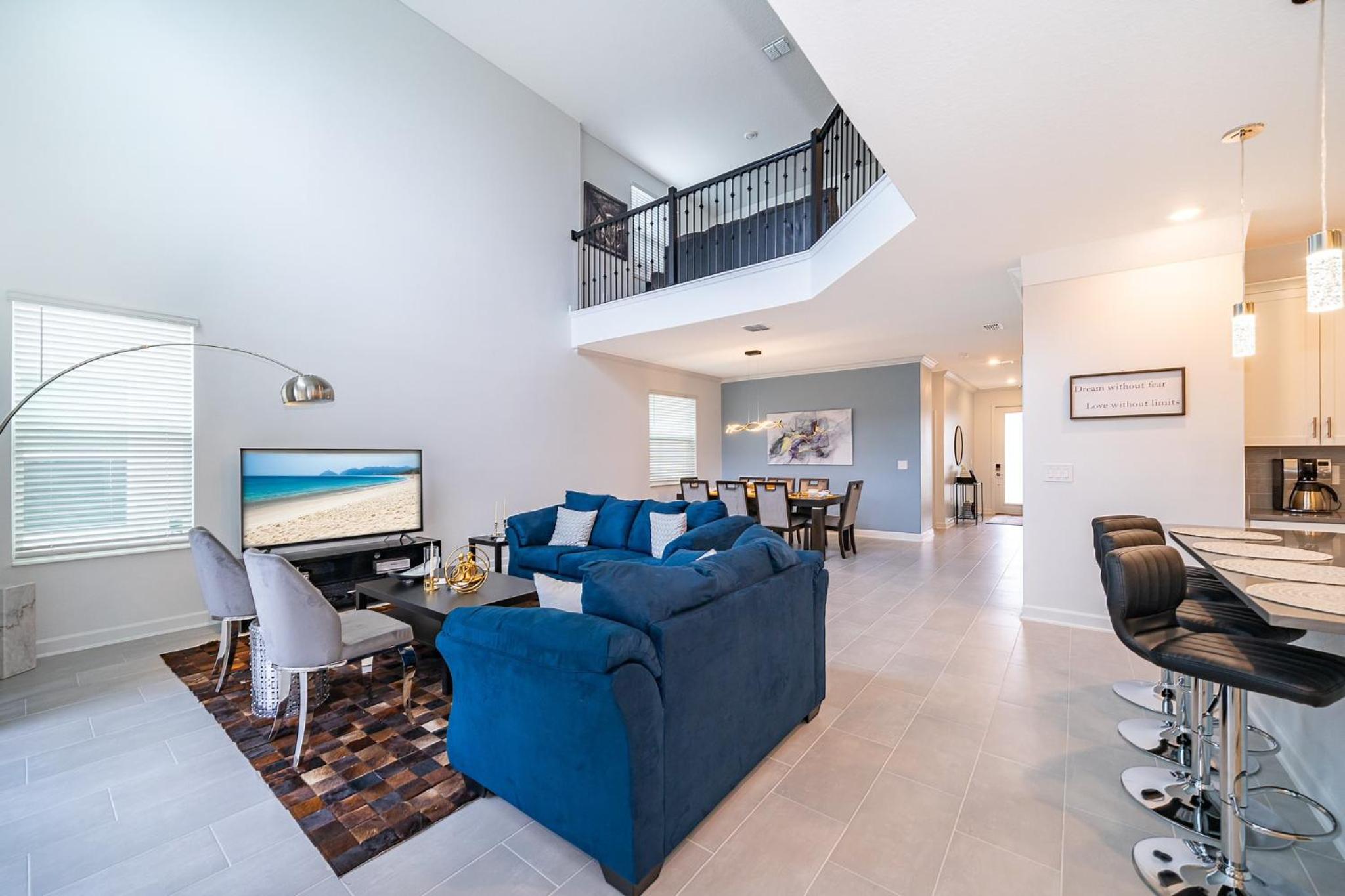 Champions Gate 5BR w/ Pool, Sleeps 12