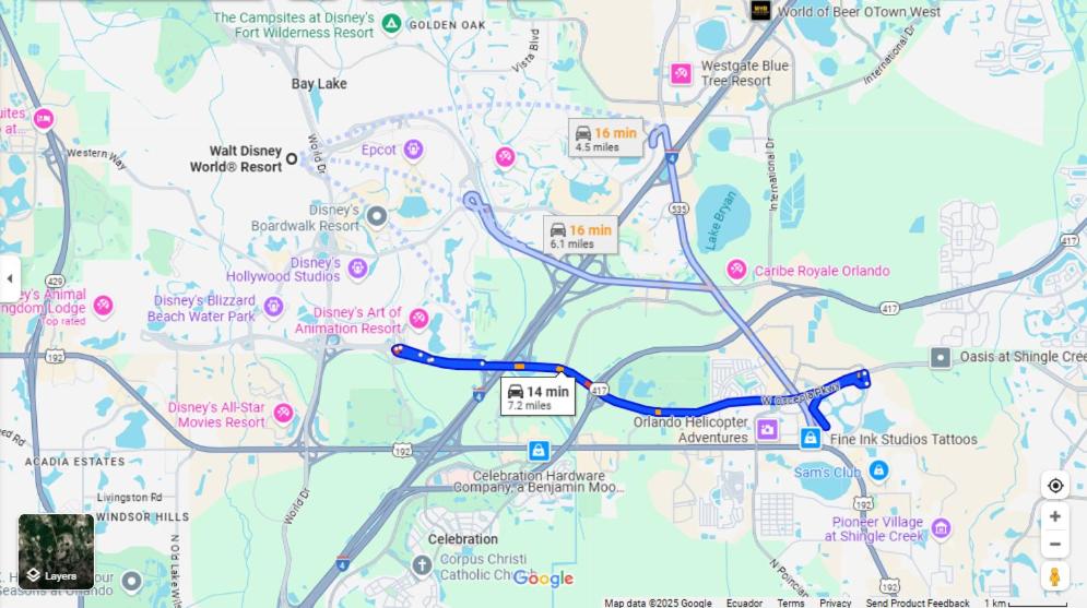 Chic Resort Getaway – 15 Min to Disney