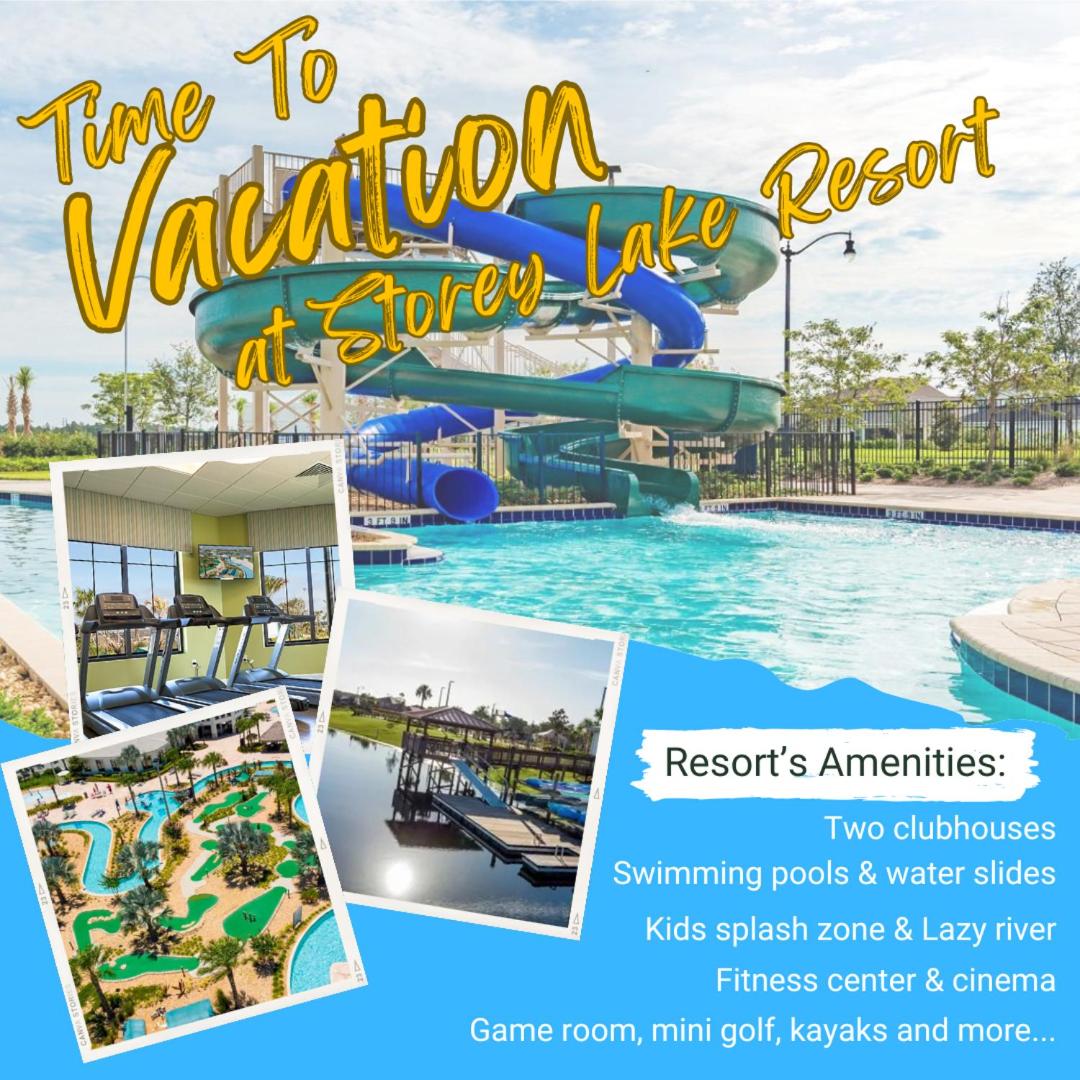 5BR/5BA Home & Storey Lake Water Park Amenities