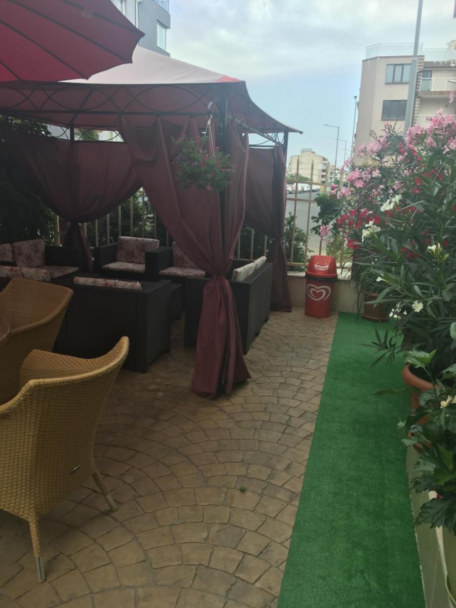 outdoor BBQ area