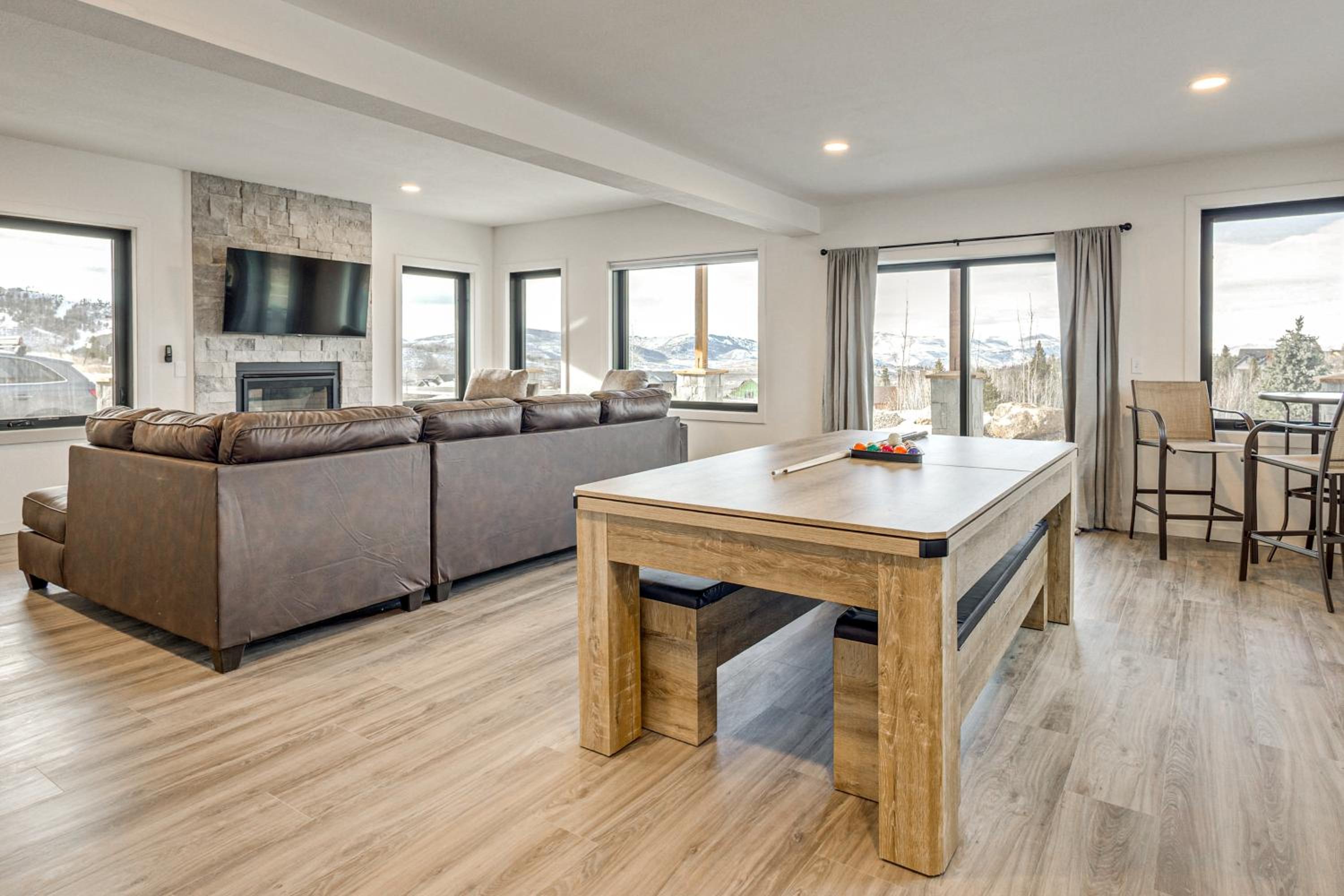 1 Mi to Granby Ranch Luxe Home with Mtn Views!