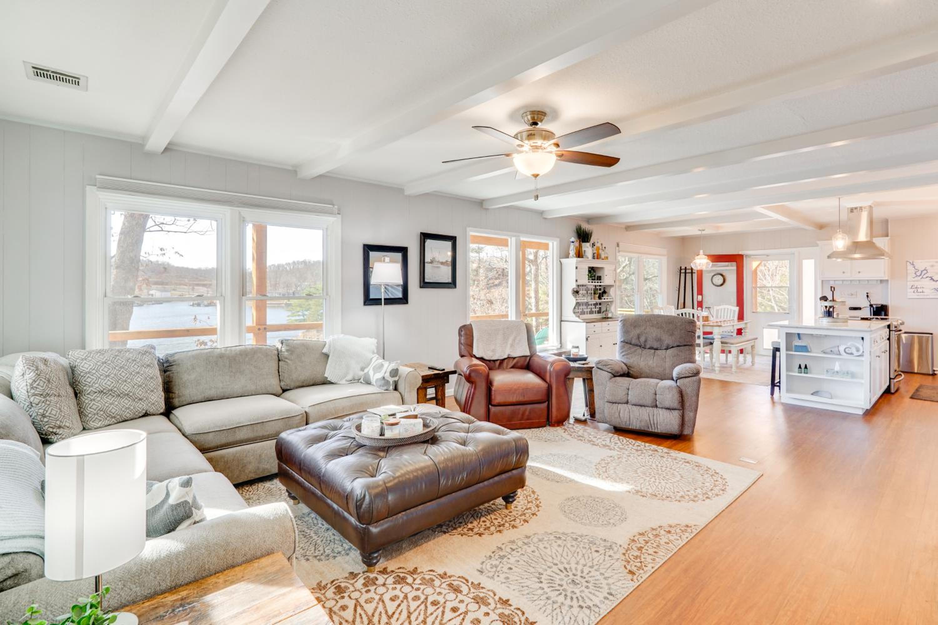 Family Home with Private Dock on Lake of the Ozarks!