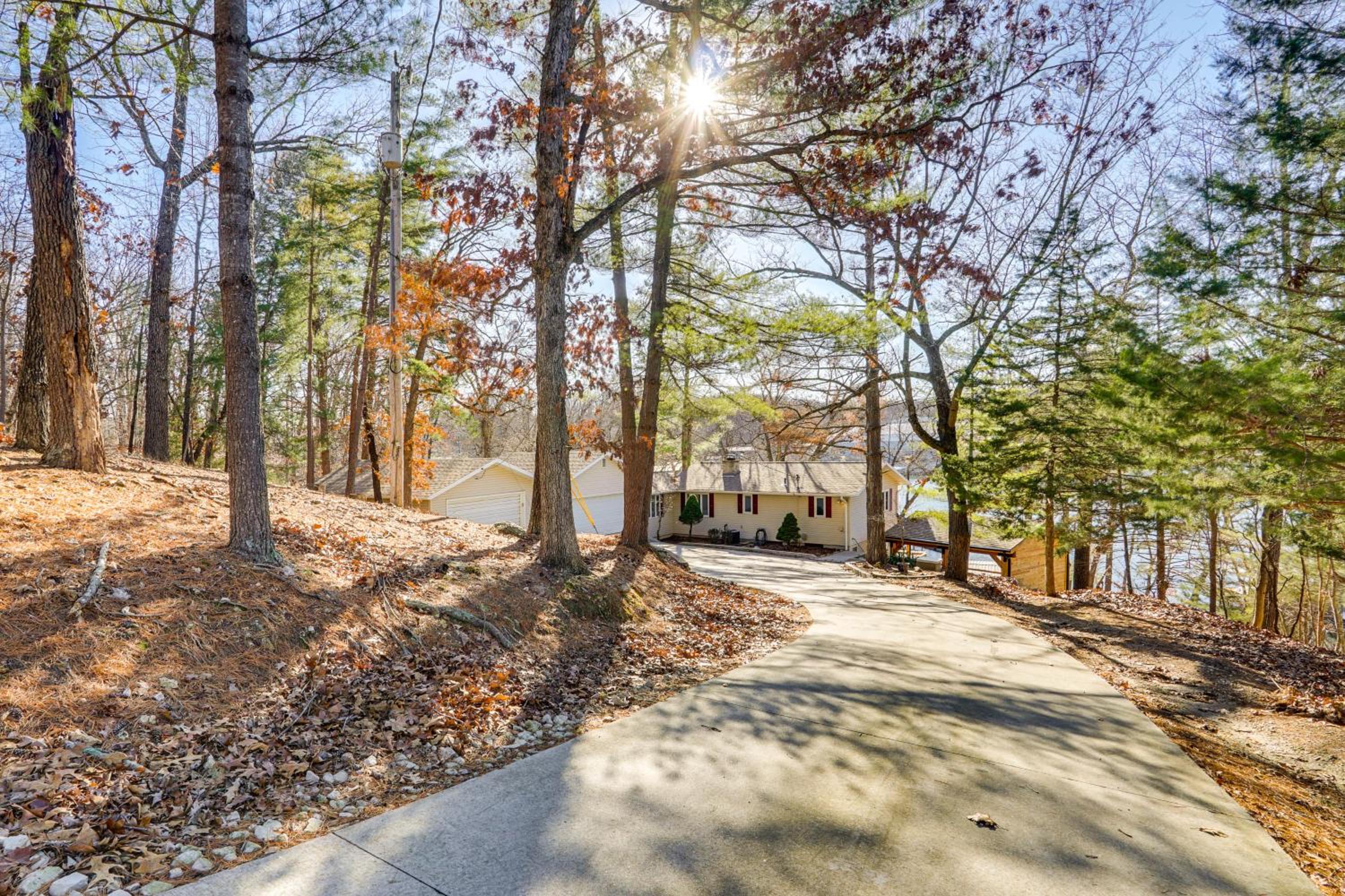 Family Home with Private Dock on Lake of the Ozarks!