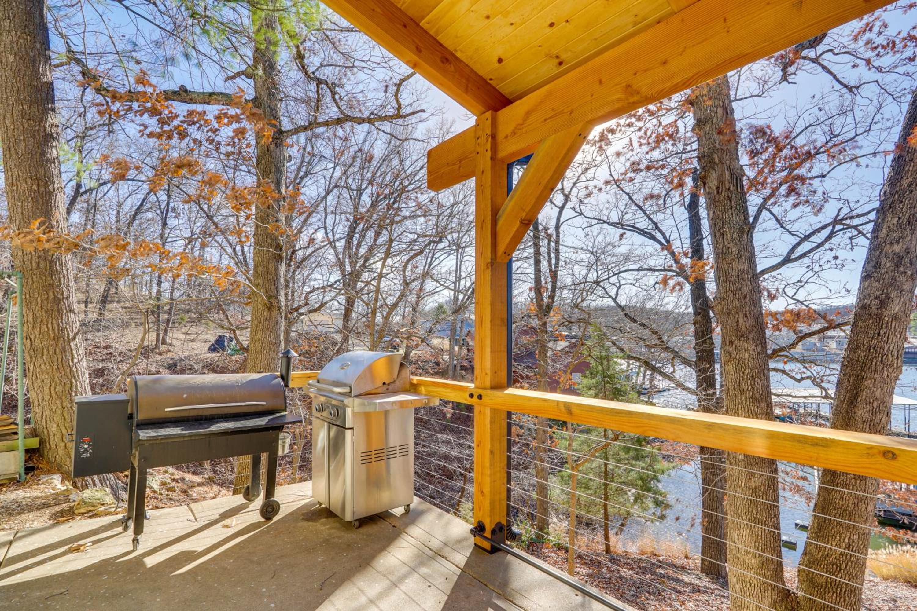 Family Home with Private Dock on Lake of the Ozarks!