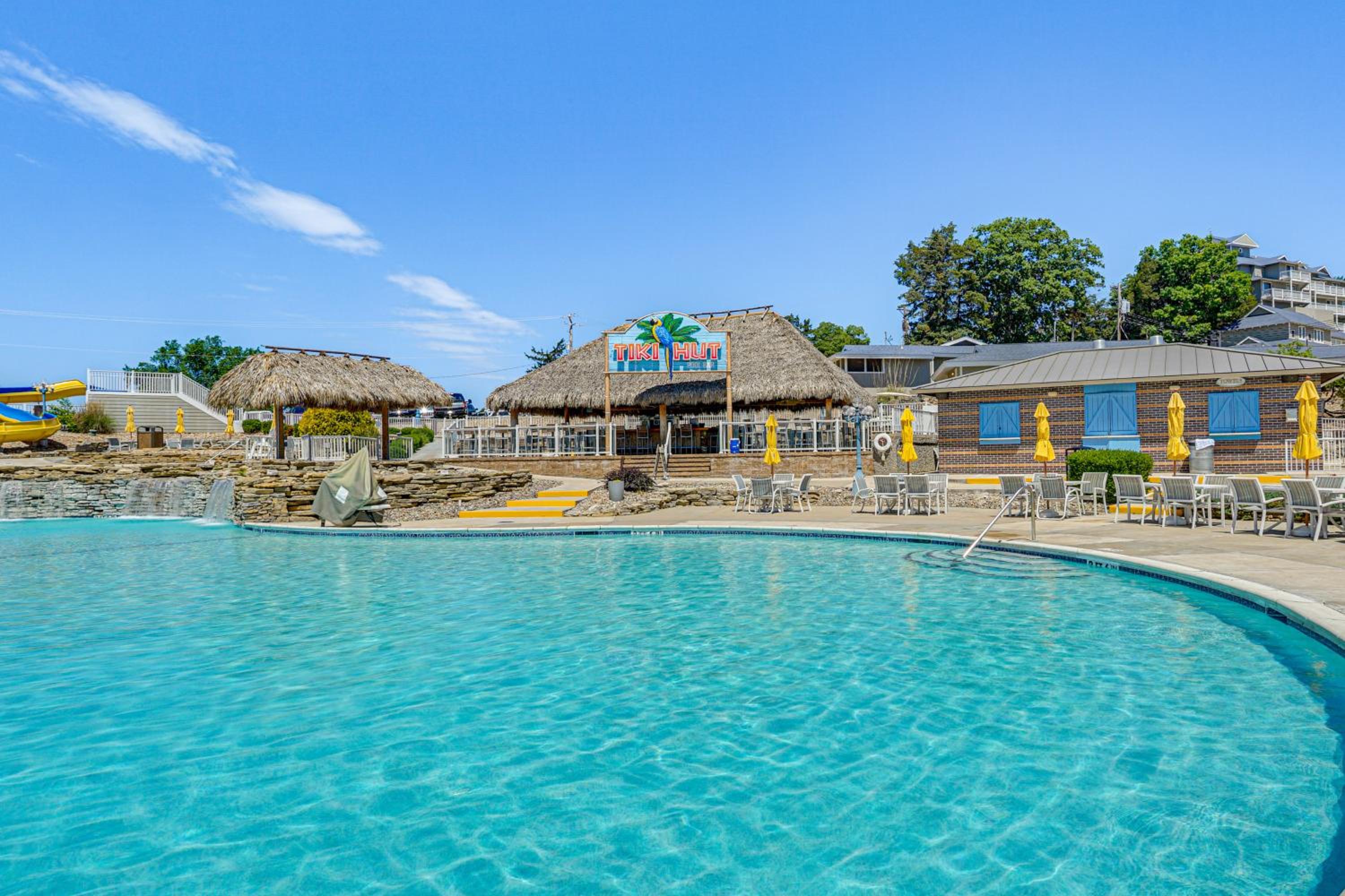 Lake Resort Access and On-Site Pool at Ozarks Home!